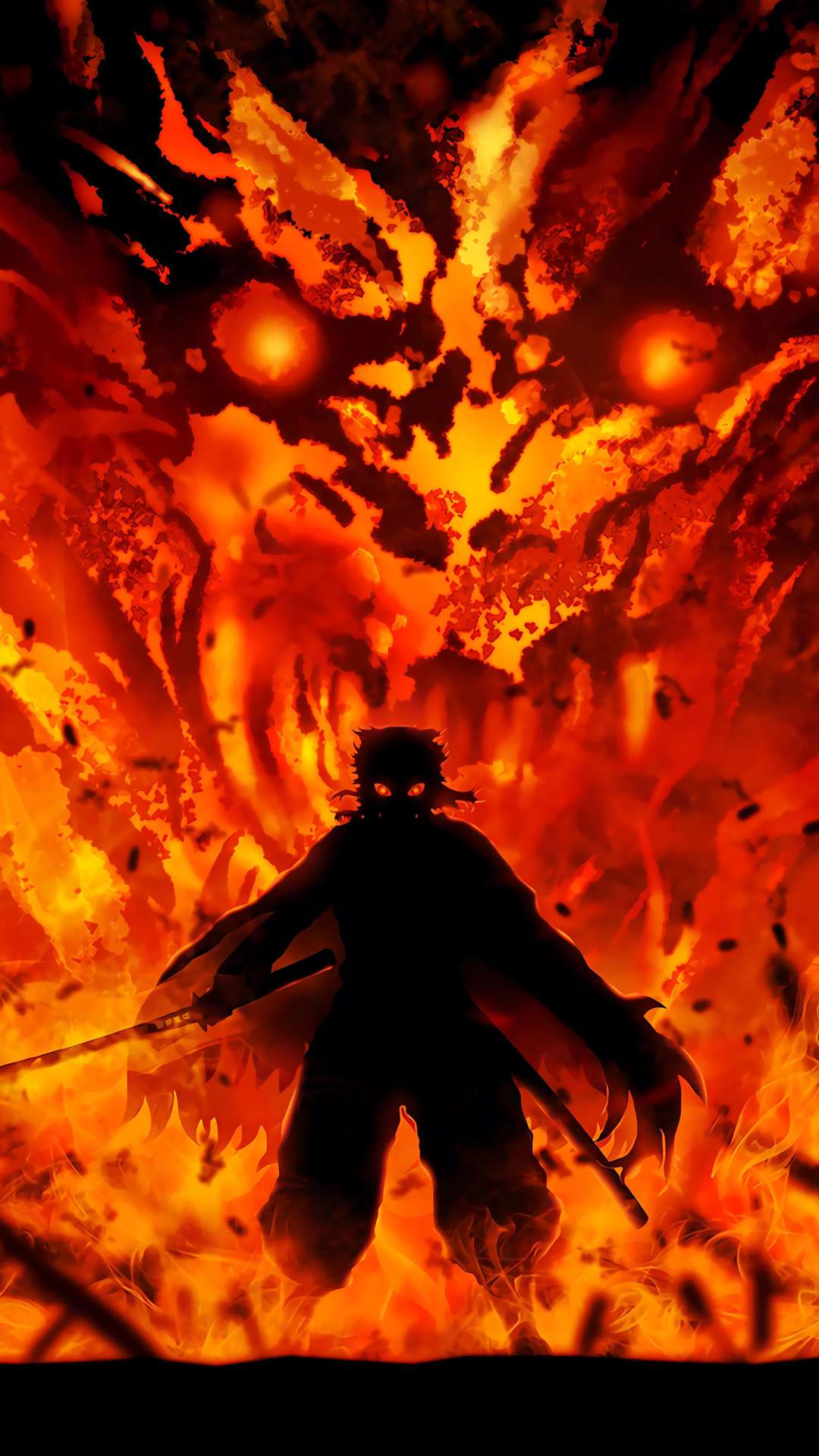 1080x1920  25+ Rengoku обои для iPhone и Android от Crystal Brown