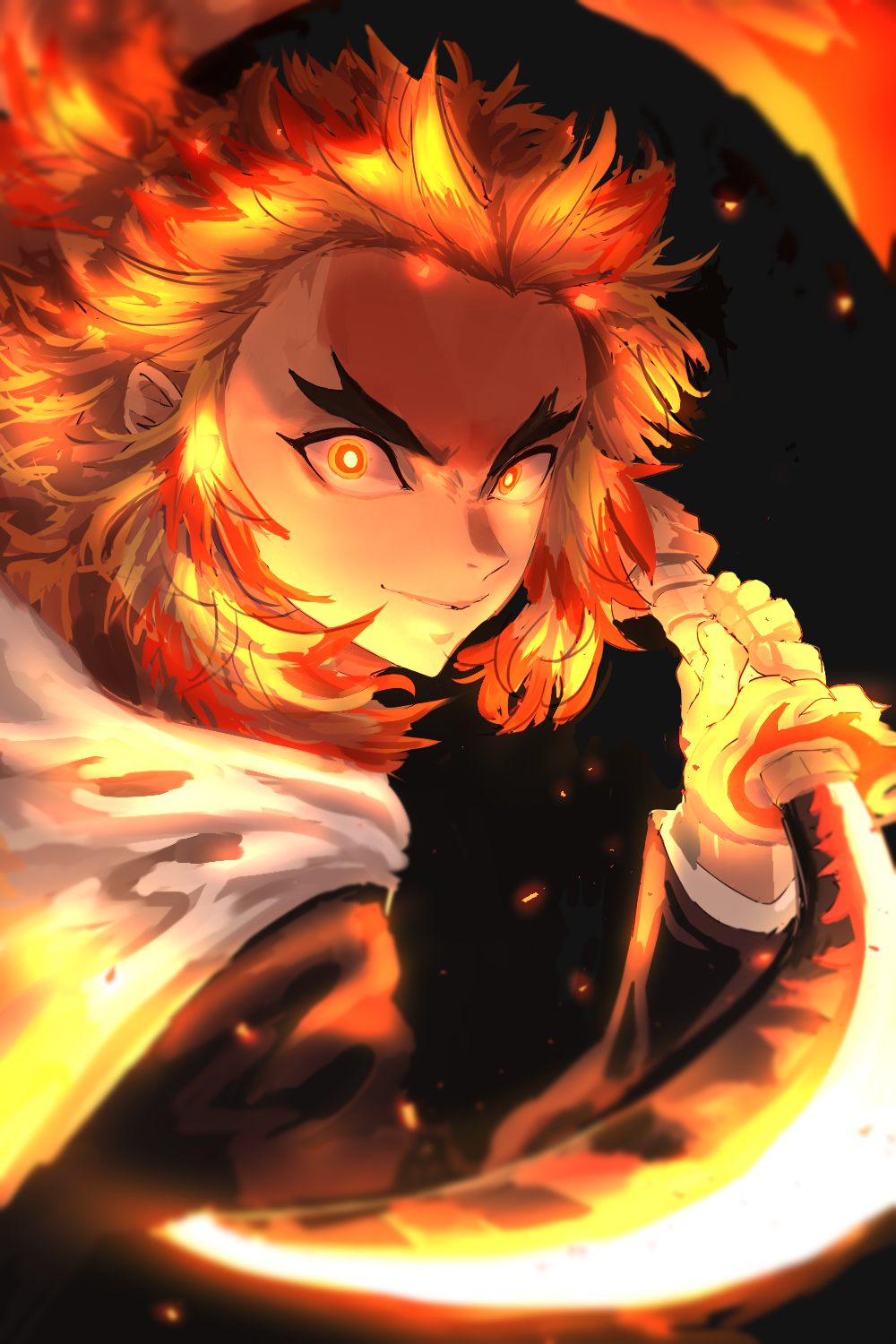 1000x1500  Rengoku kyoujurou, обои - Zerochan Anime Image Board Mobile