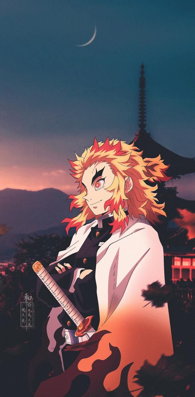 630x1280  Rengoku kyojuro обои от rtg_daksh - скачать на Zedge ™ | 7bbe | Аниме, ребята, лучшие аниме -шоу, аниме чиби