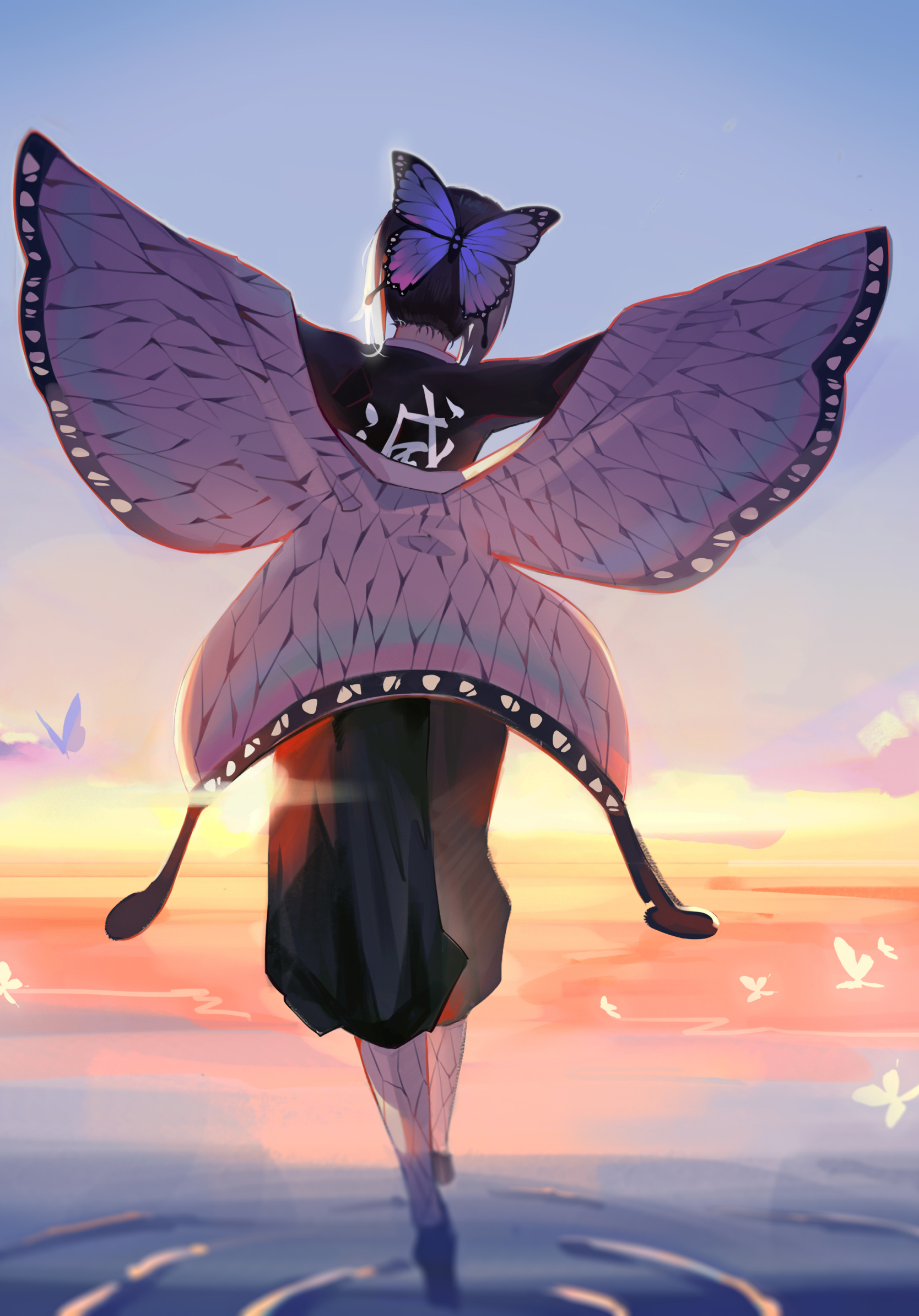 1668x2388  Shinobu Kochou от 山吹 鯉伴 - Мобильная пропасть