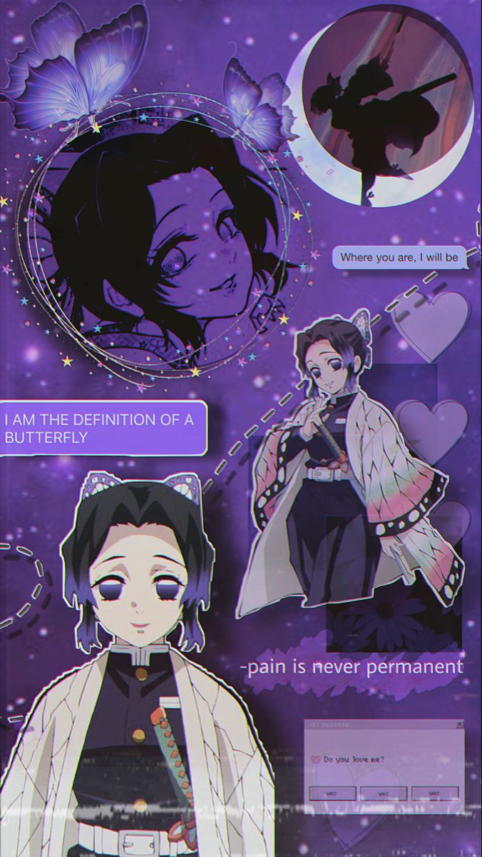 676x1200  9+] Шинобу Кочо Симпатичные обои - обои