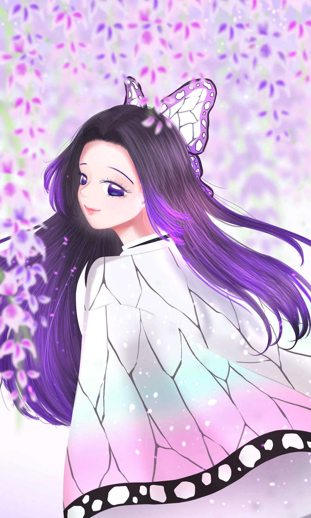 1080x1799  Shinobu Kochou Phone обои - aniyuki.com