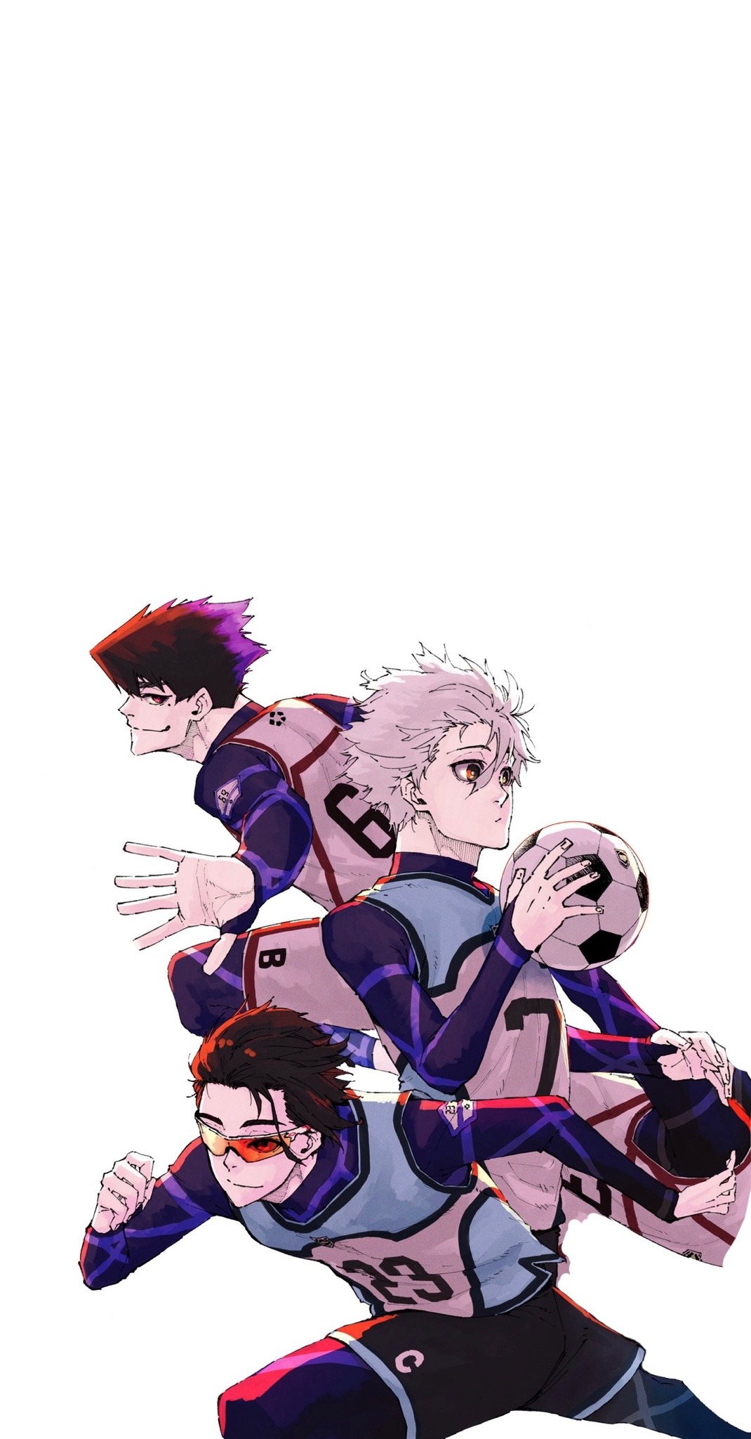 1070x2048  Blue Lock PC обои - обои для