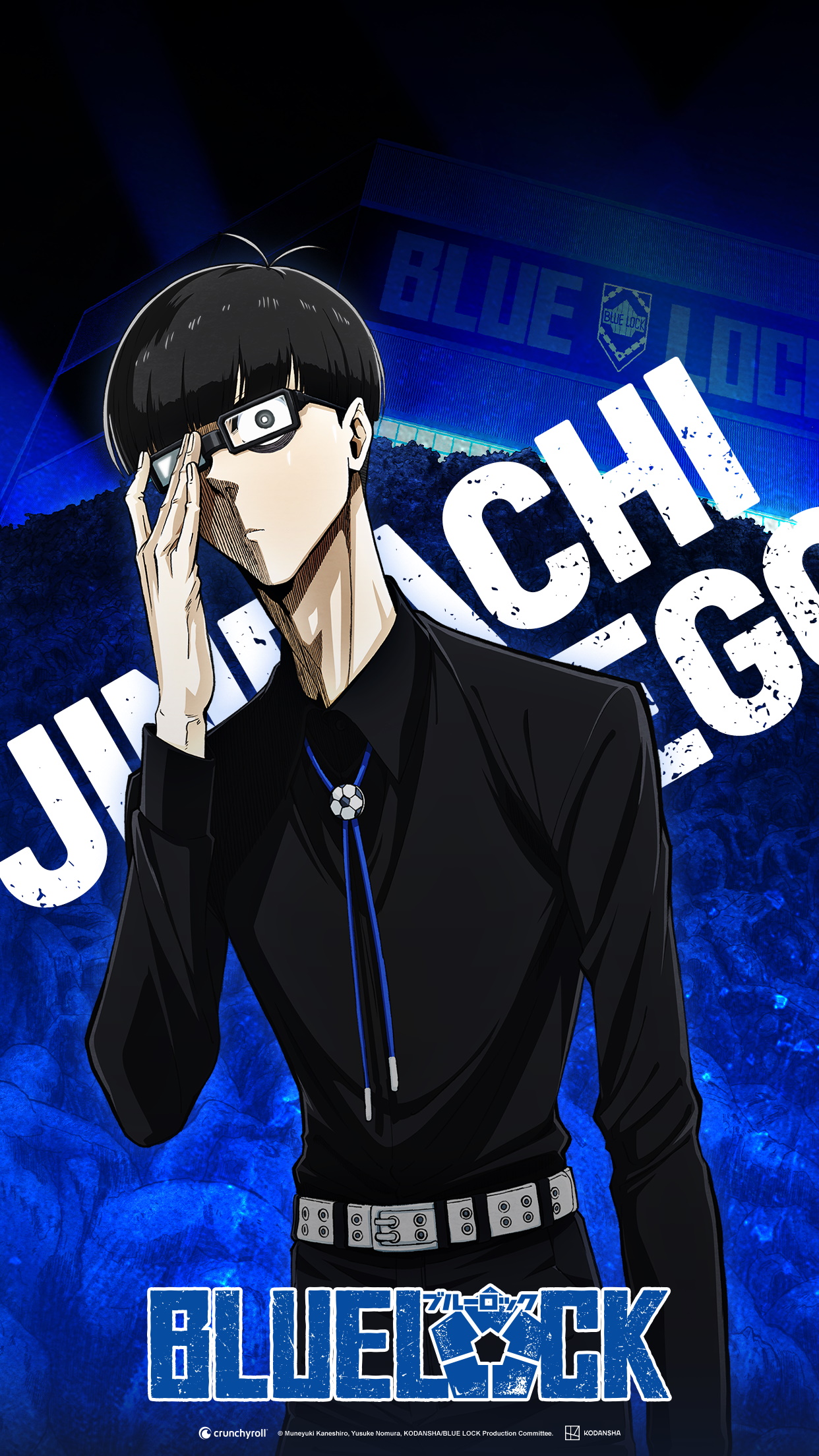 1242x2208  Crunchyroll - Roundup: Dynamic Bluelock Anime персонаж обои \ U0026 Фоны