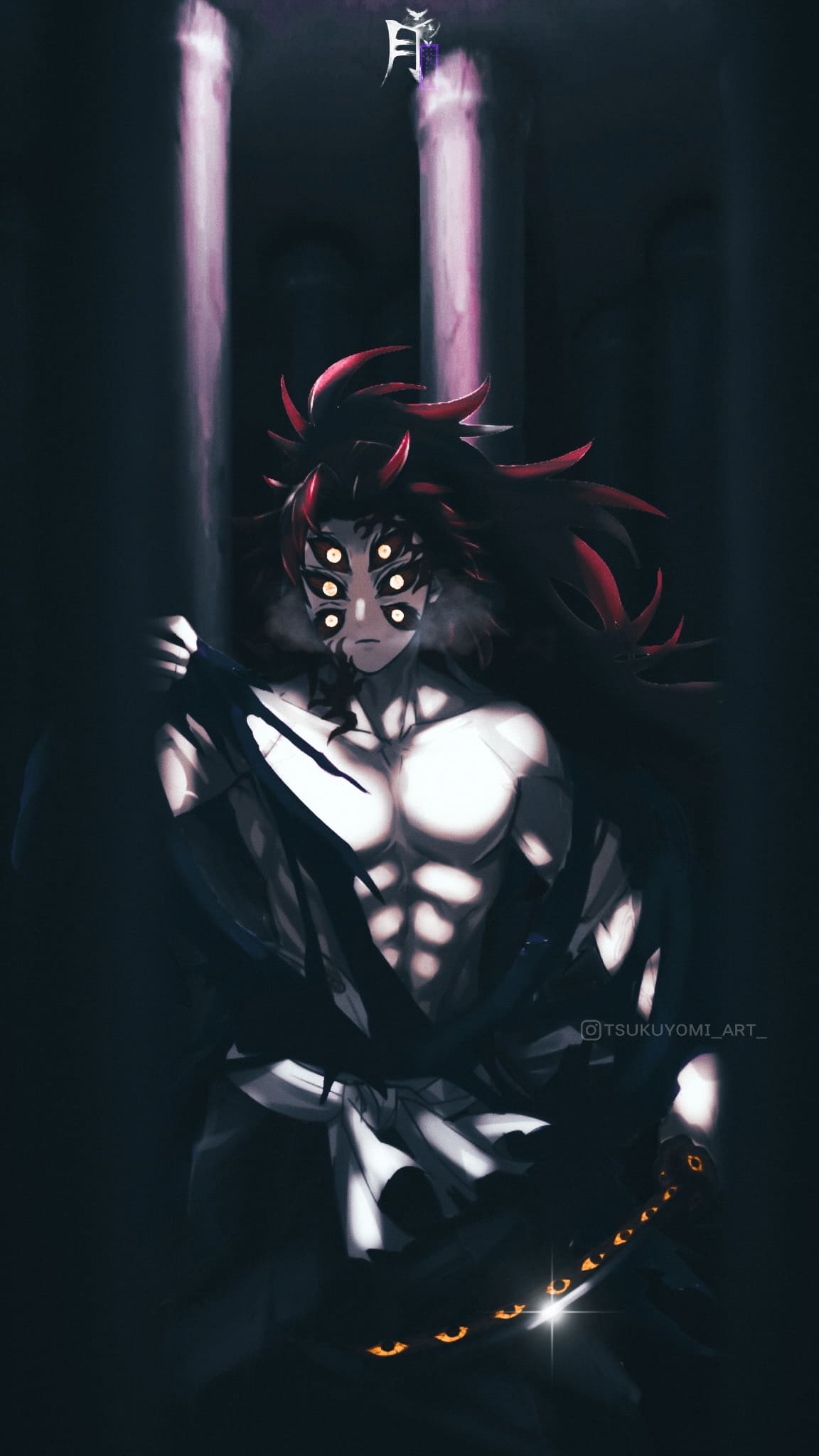 1152x2048  Кокусибо Телефон Обои - Аниюки - аниме -портал