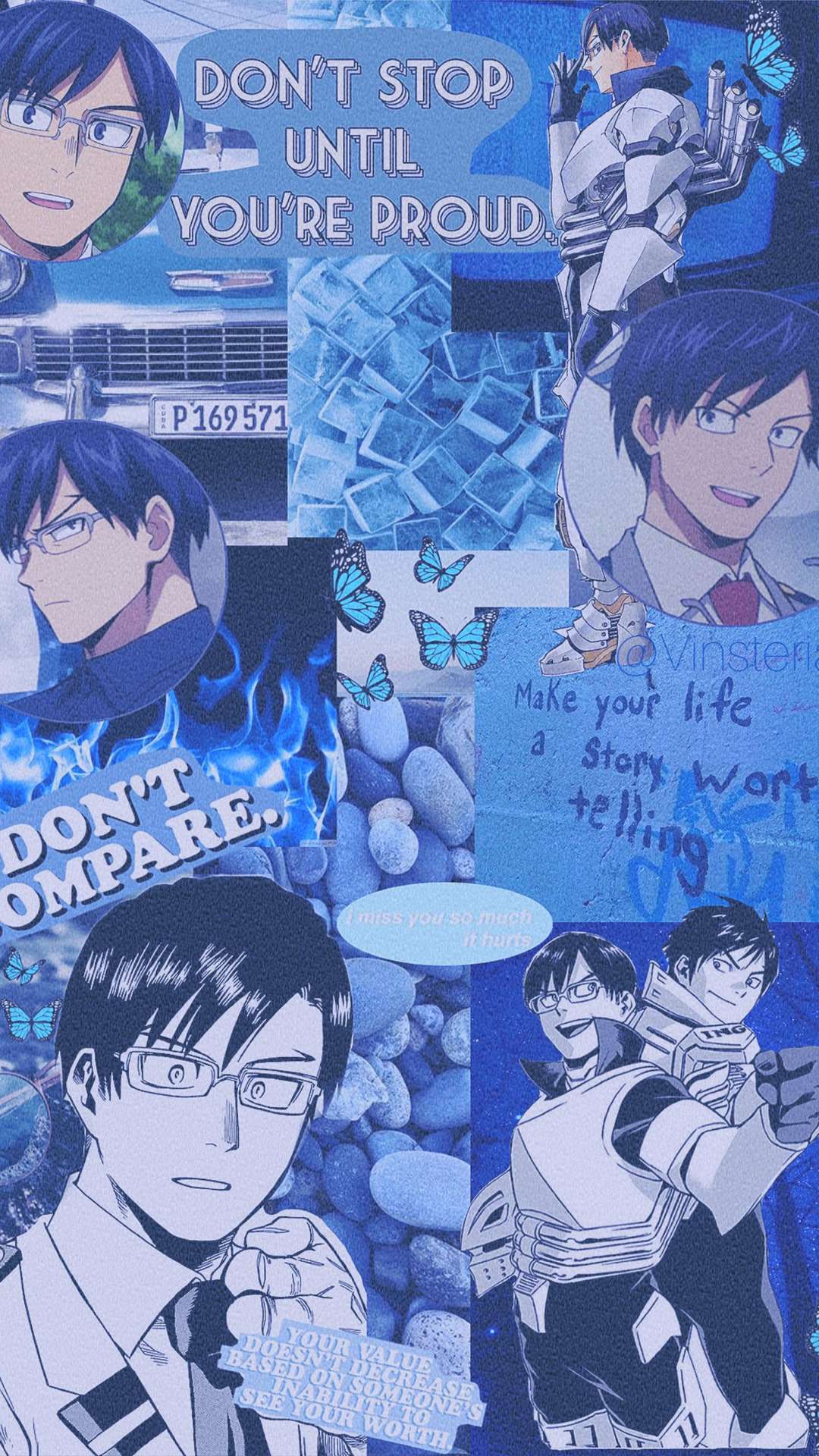 1080x1920  4+ Обои Tenya Iida для iPhone и Android от Джанет Джонс