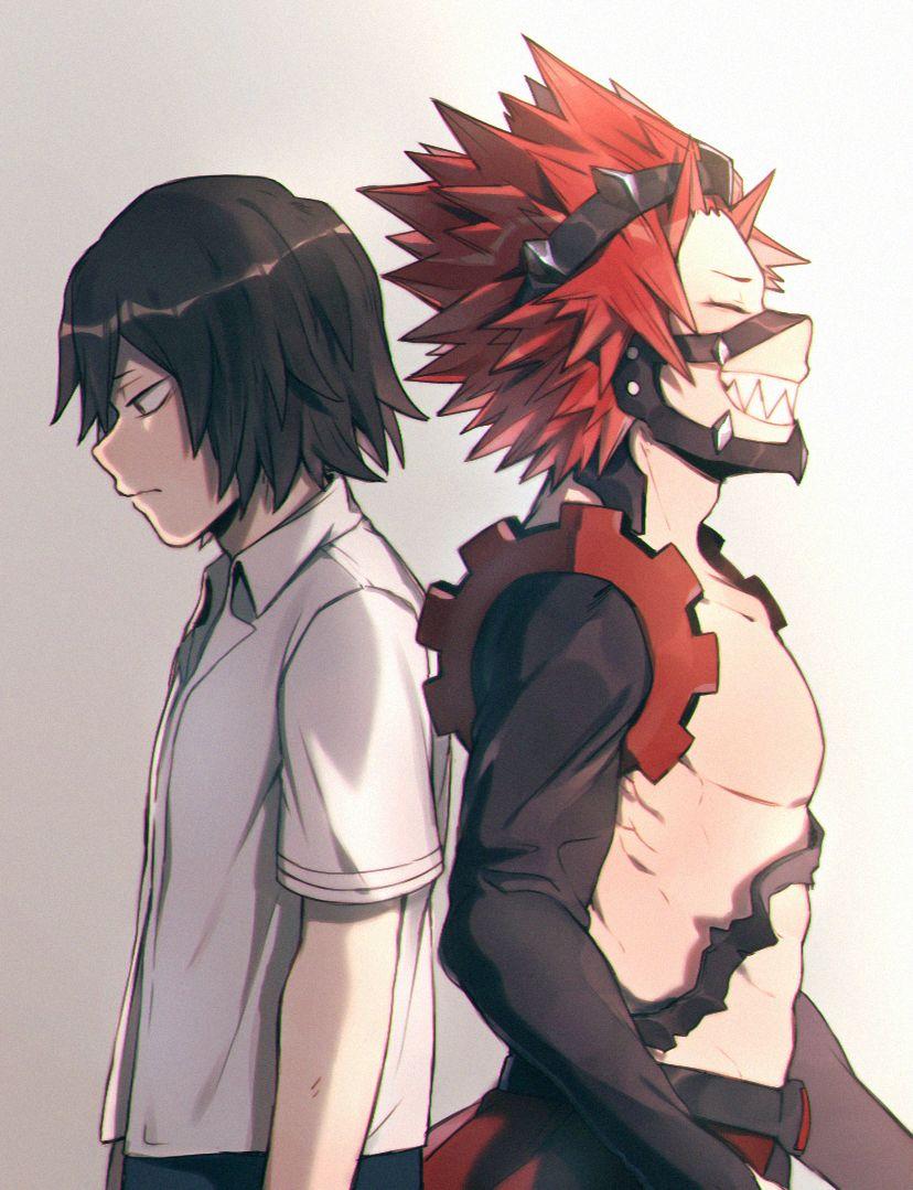 828x1079  Eijiro Kirishima обои - пещера обоев