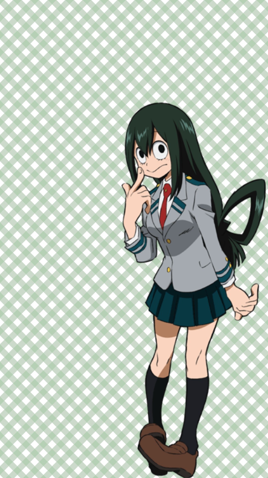 1080x1920  Boku no Hero Academia-Asui Tsuyu обои для @darling-leech ☆