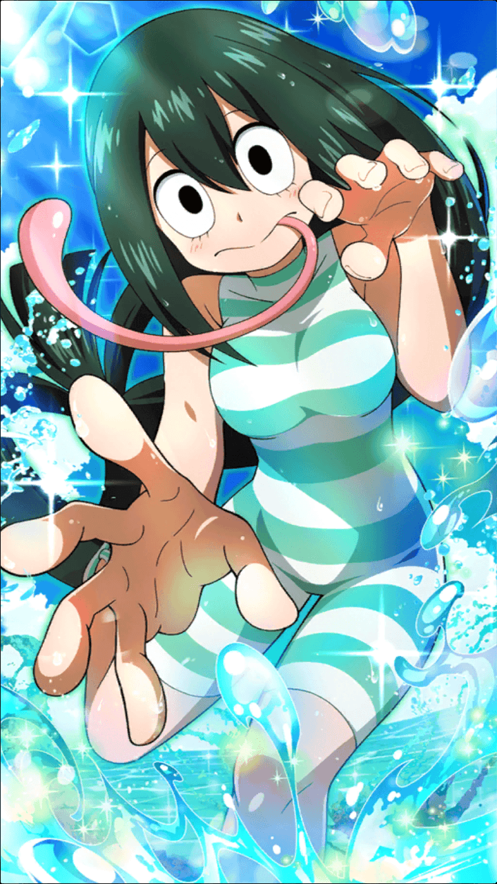 720x1280  Tsuyu Asui обои - пещера обоев