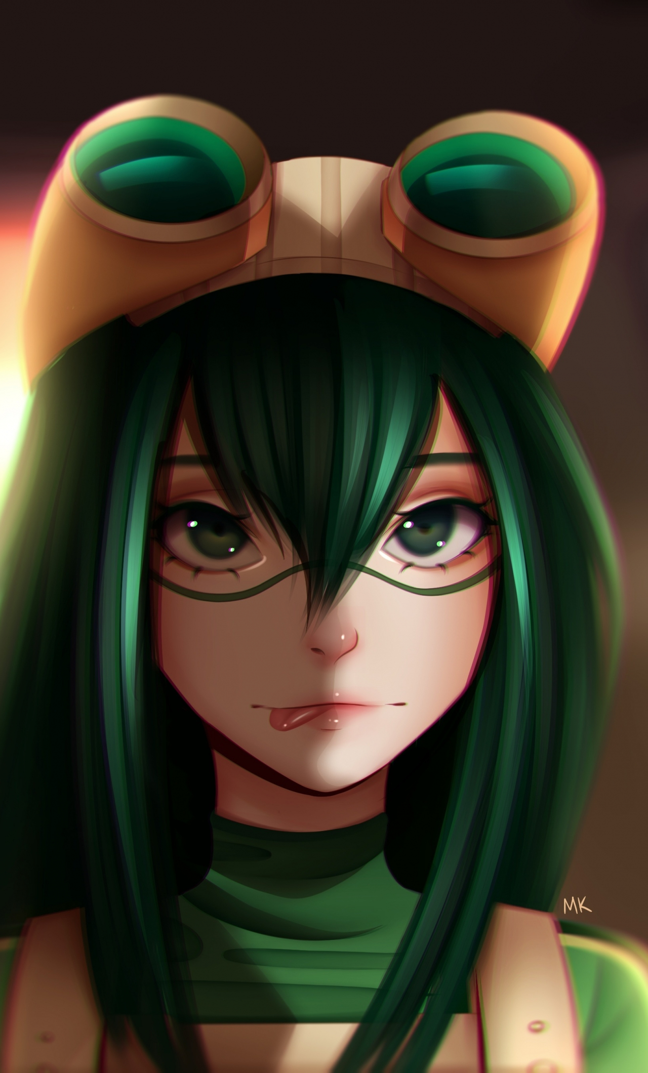 1280x2120  Скачать обои 1280x2120 My Hero Academia, Tsuyu Asui, милая, аниме -девушка, iPhone 6 Plus, 1280x2120 HD, 16182