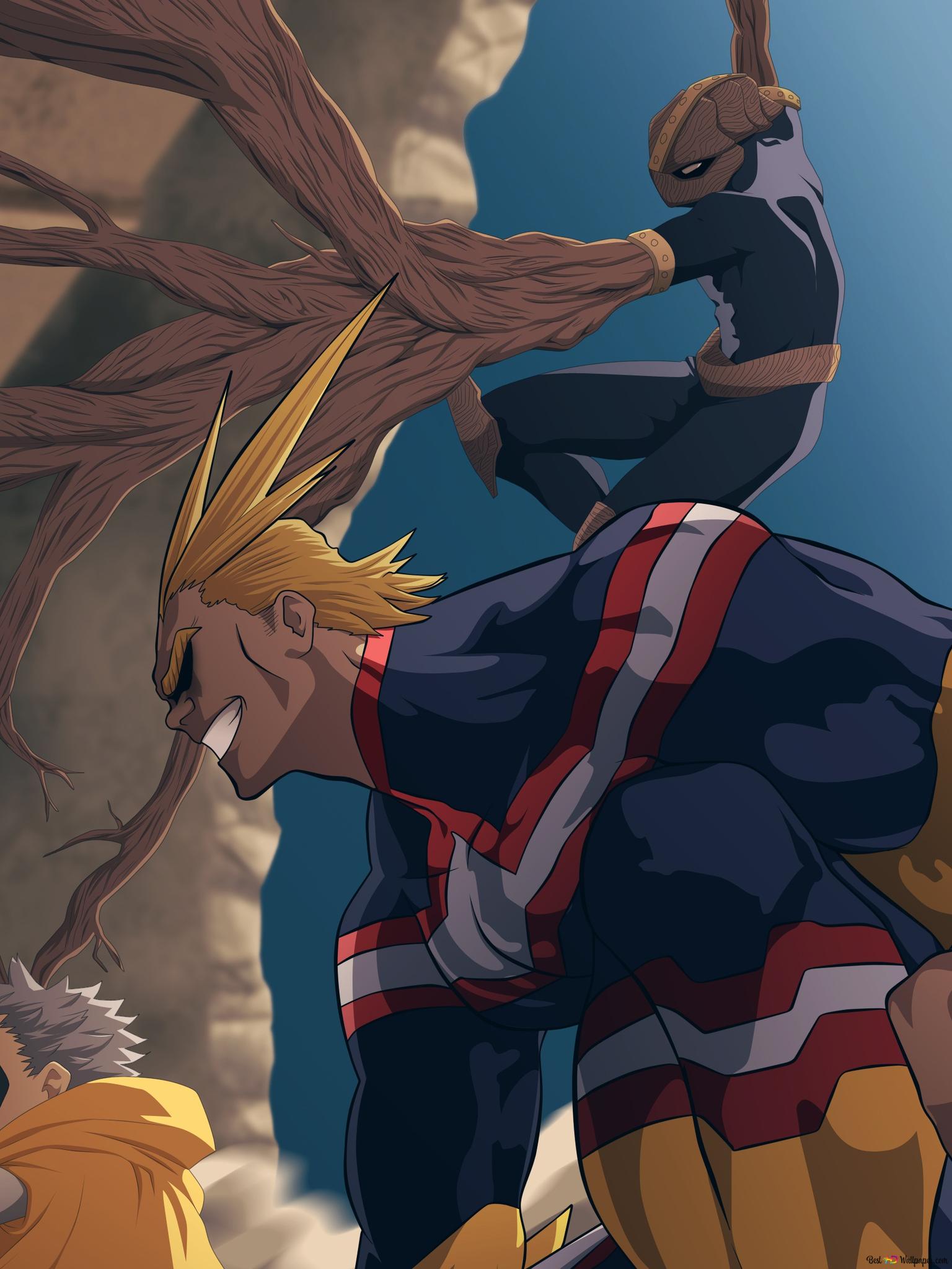 1536x2048  Мой герой академия - Тошинори Яги, Синдзи Нишия, Сорахико 2K Scarica Lo Sfondo