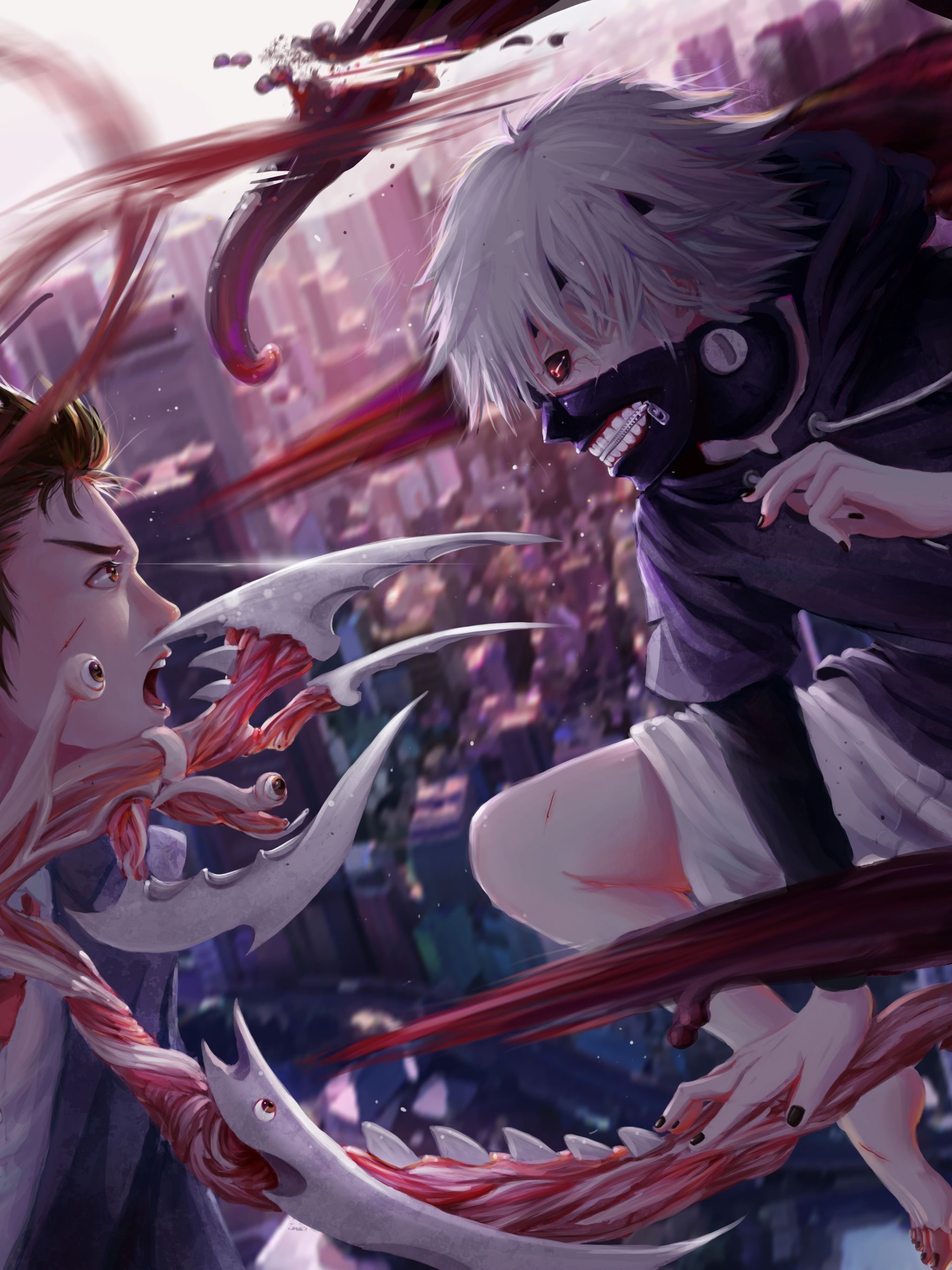 2048x2732  Шиничи Изуми Обои - пещера обоев