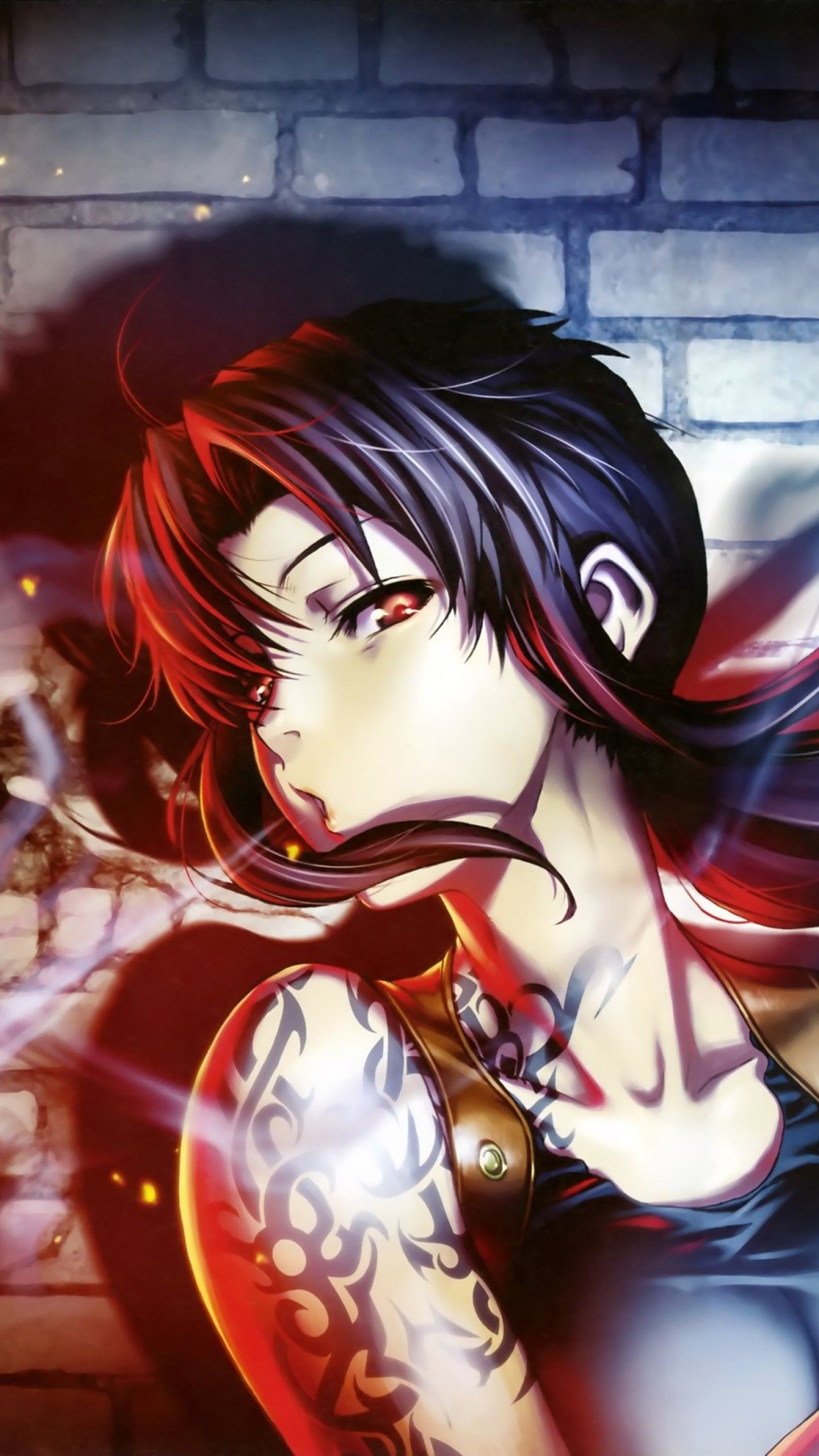 1440x2560  Parasyte Anime 4K обои - пещера обоев