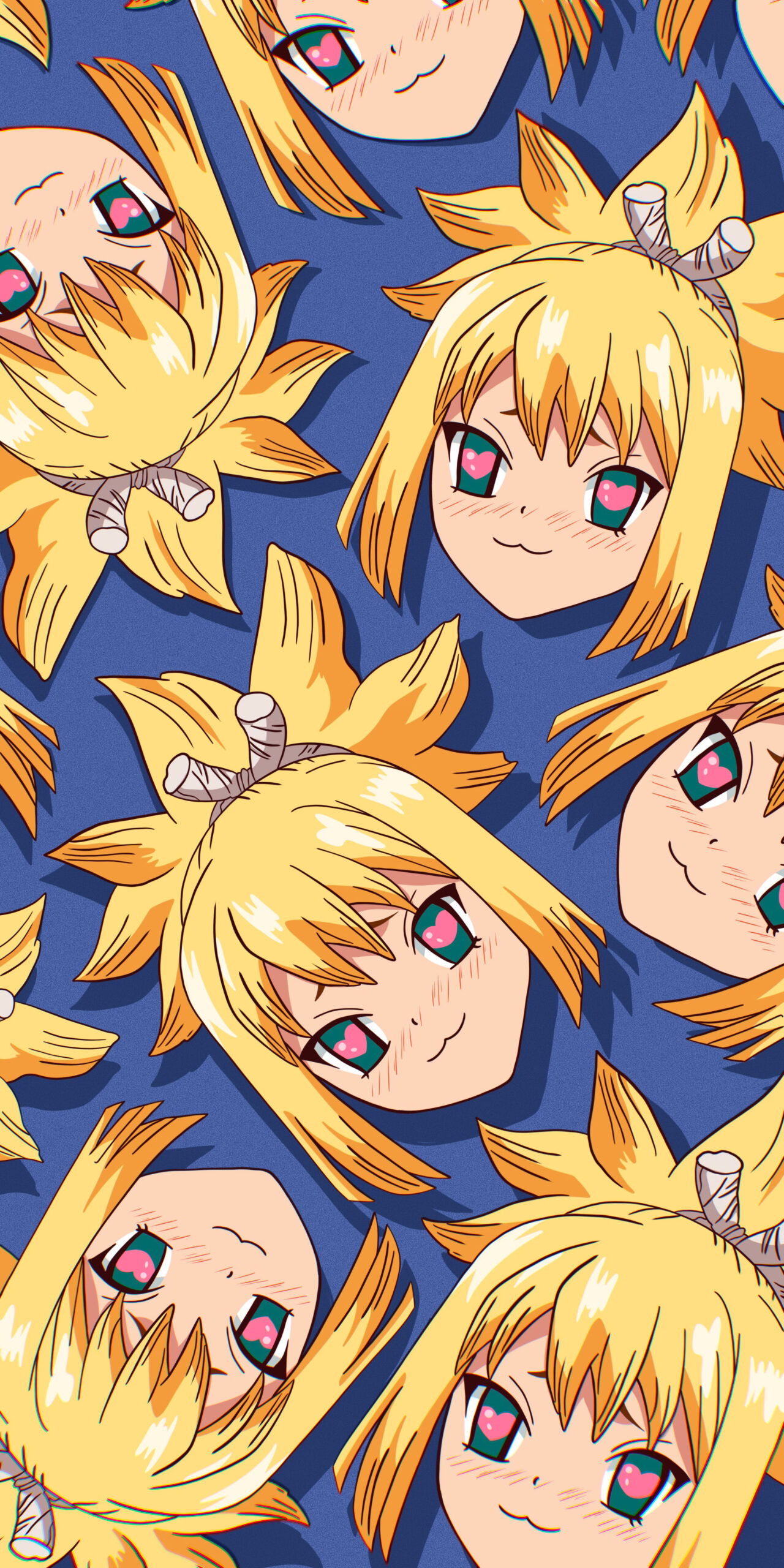 1280x2560  Обои доктора Стоуна Кохаку - эстетические обои аниме для телефона