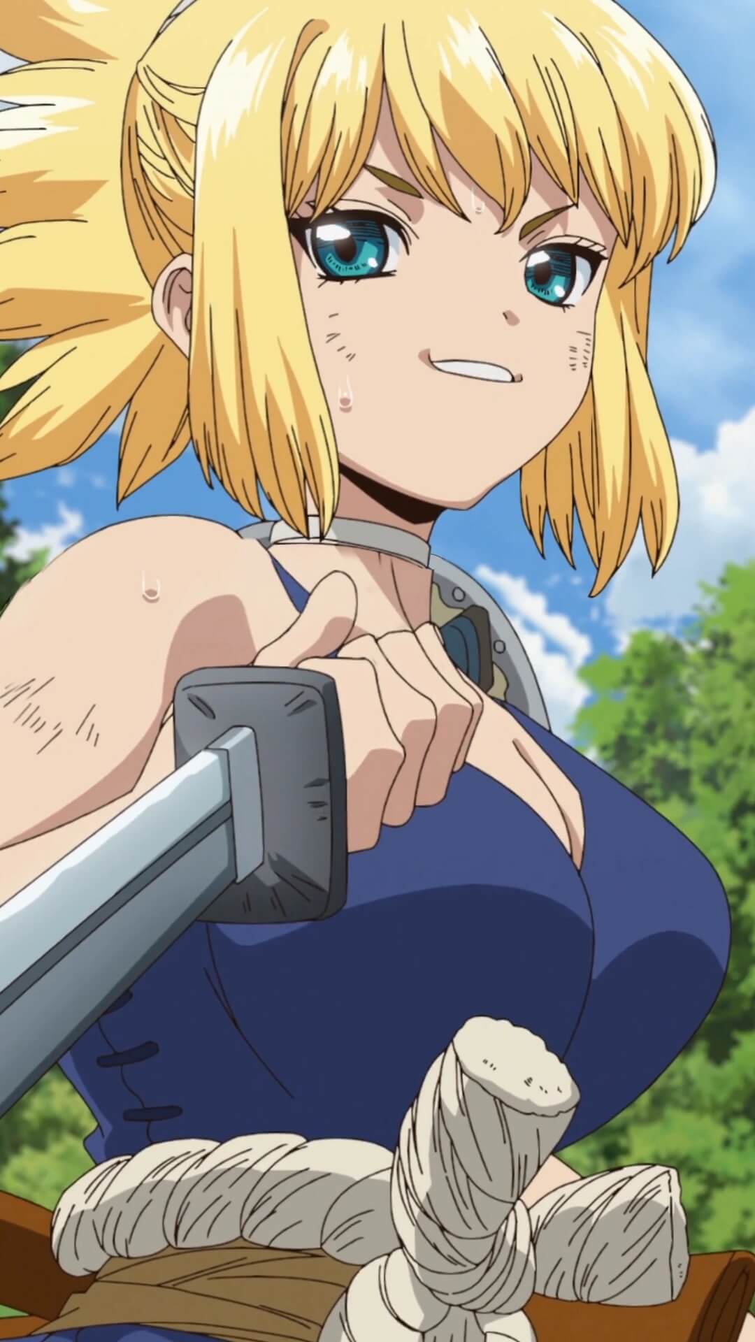 1080x1920  Доктор Стоун Кохаку. Iphone 7 плюс обои 1080 × 1920 - Kawaii Mobile