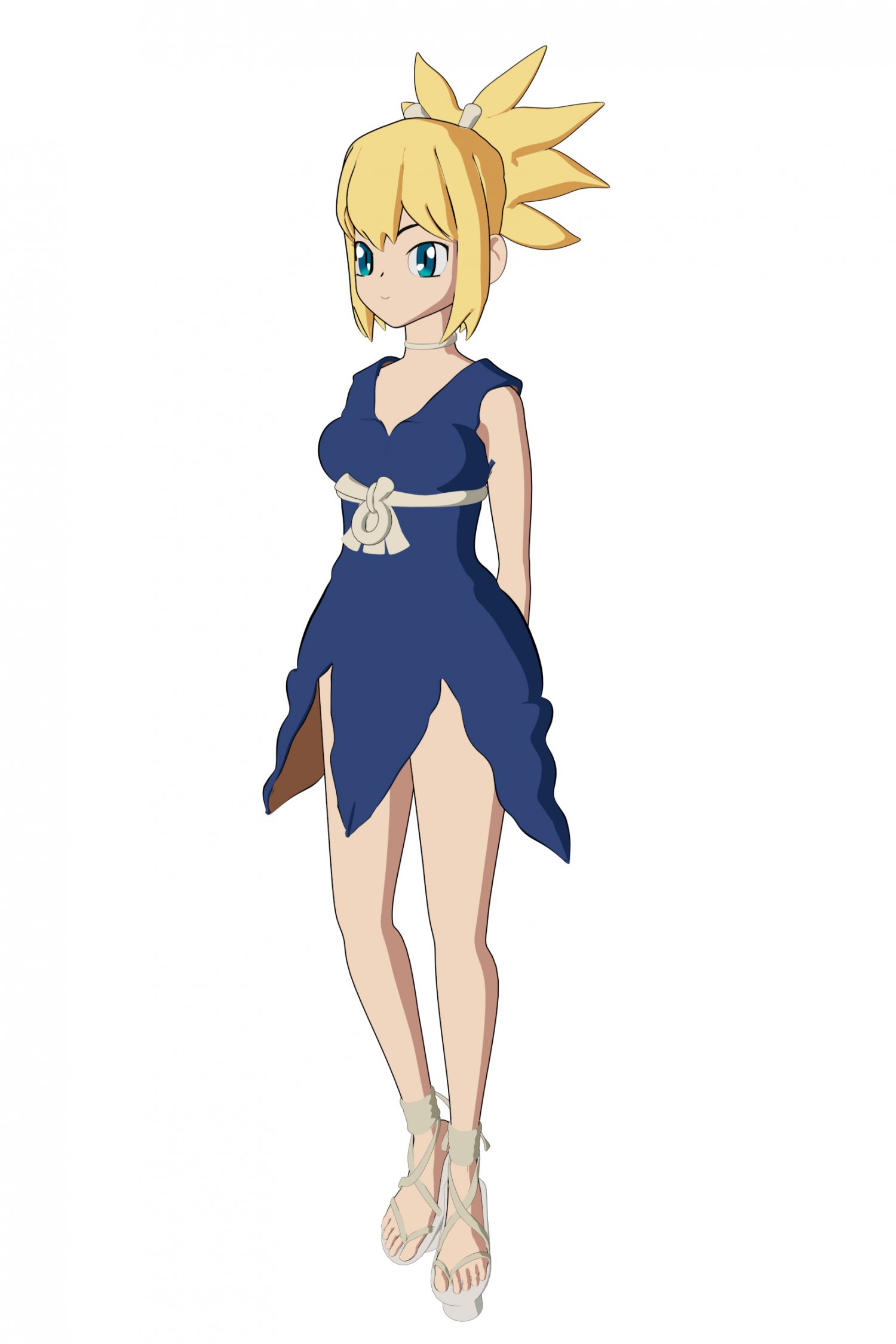 1500x2250  Кохаку - доктор Стоун Моделло 3D в Донне 3dexport