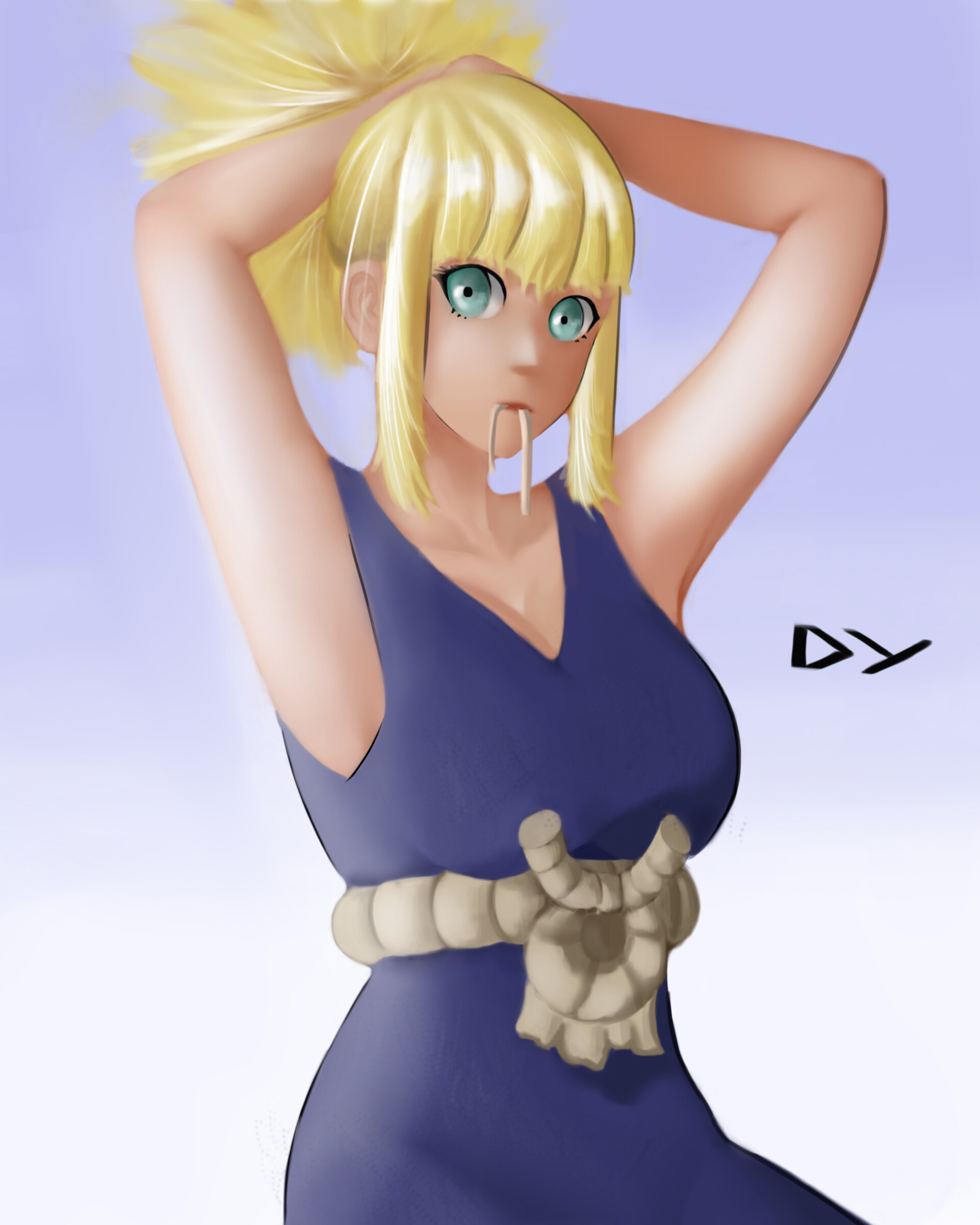 1920x2400  ArtStation - Кохаку - доктор Стоун