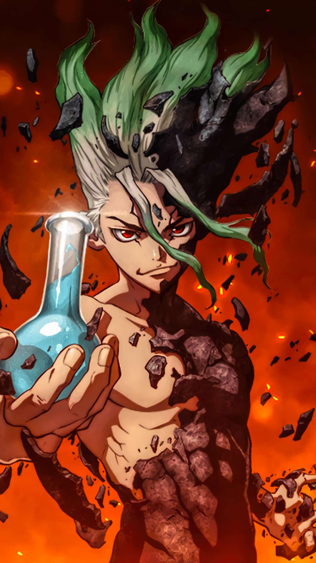 1080x1920  24+ обои доктора Стоуна для iPhone и Android от Lori Shaffer