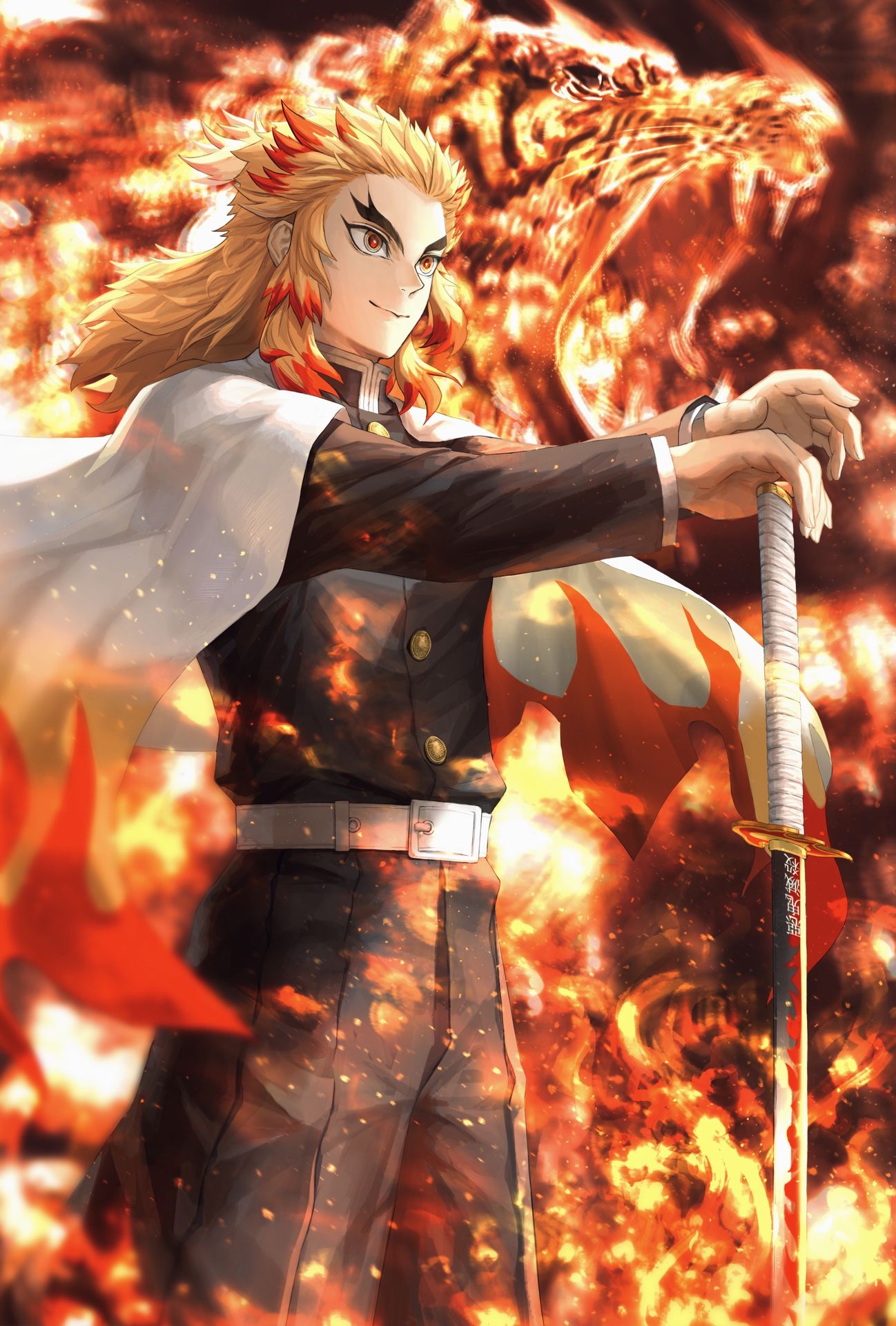 1298x1920  Аниме/манга |画像 《2》 - kyōjurō rengoku - wattpad