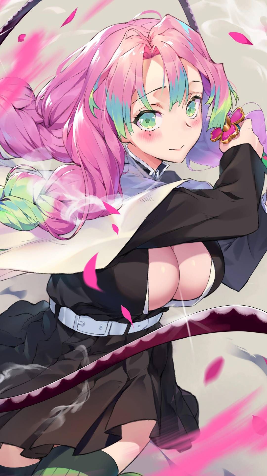 1080x1920  Mitsuri Kanroji обои QWQ | Прокрутка