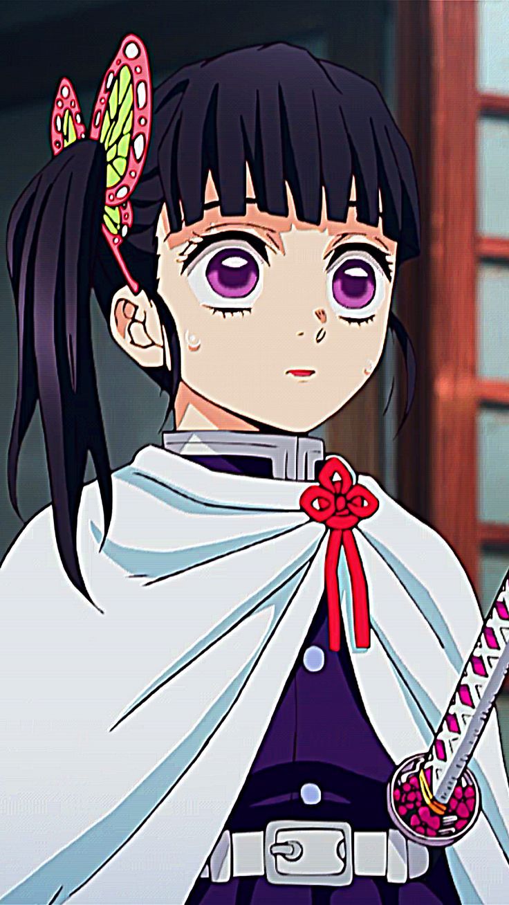 736x1308  Канао Цуюри ♡ | Эстетические аниме обои Kny | Seni Anime, Seni, Gambar Anime Lucu