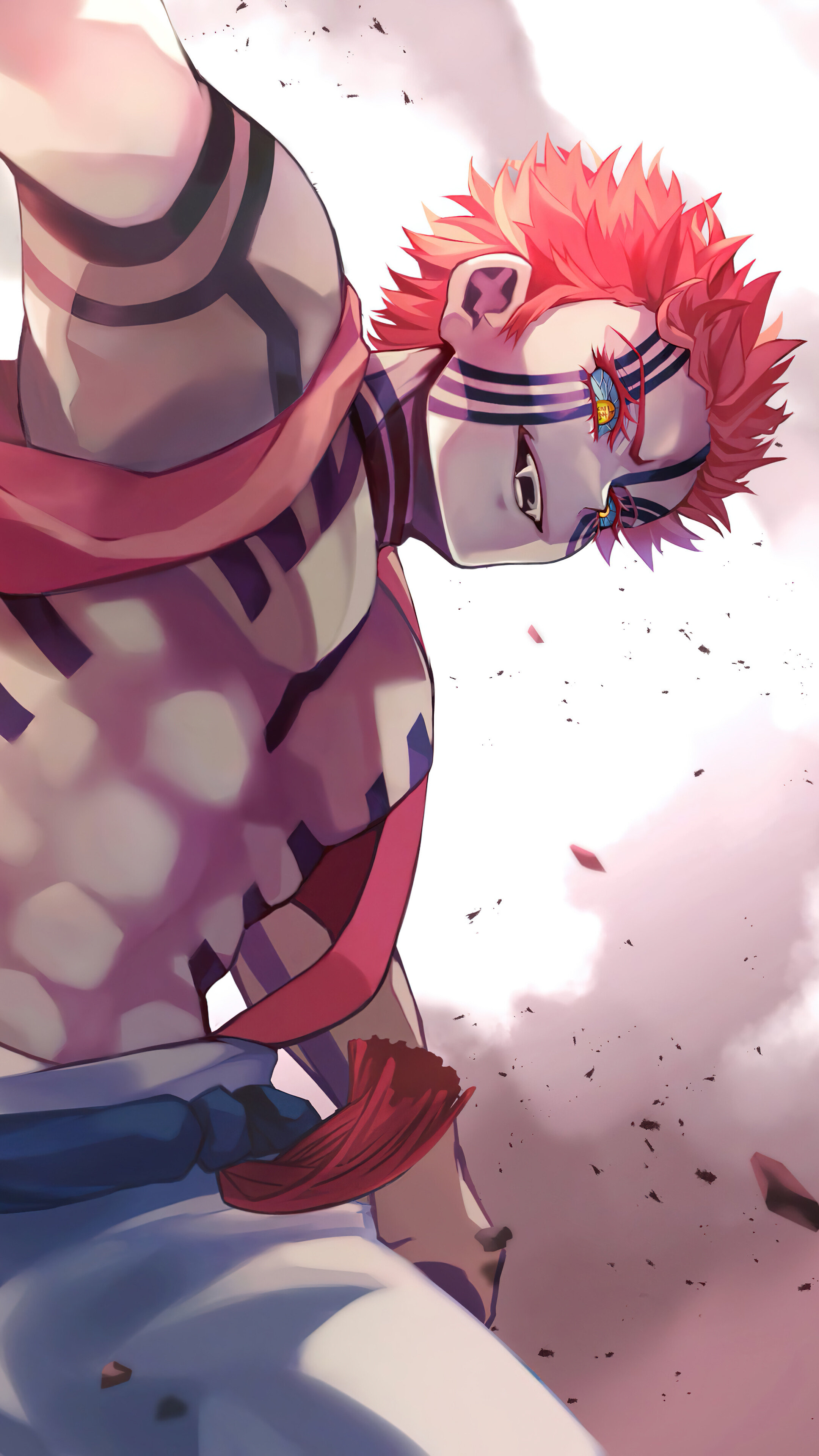 2160x3840  Скачать бесплатно Akaza Demon Slayer Upper Moon HD 4K обои 82041 [2160x3840] для вашего рабочего стола, Mobile \ U0026 планшет | Изучите 25+ двенадцать обоев Kizuki | Властелин колец обои,