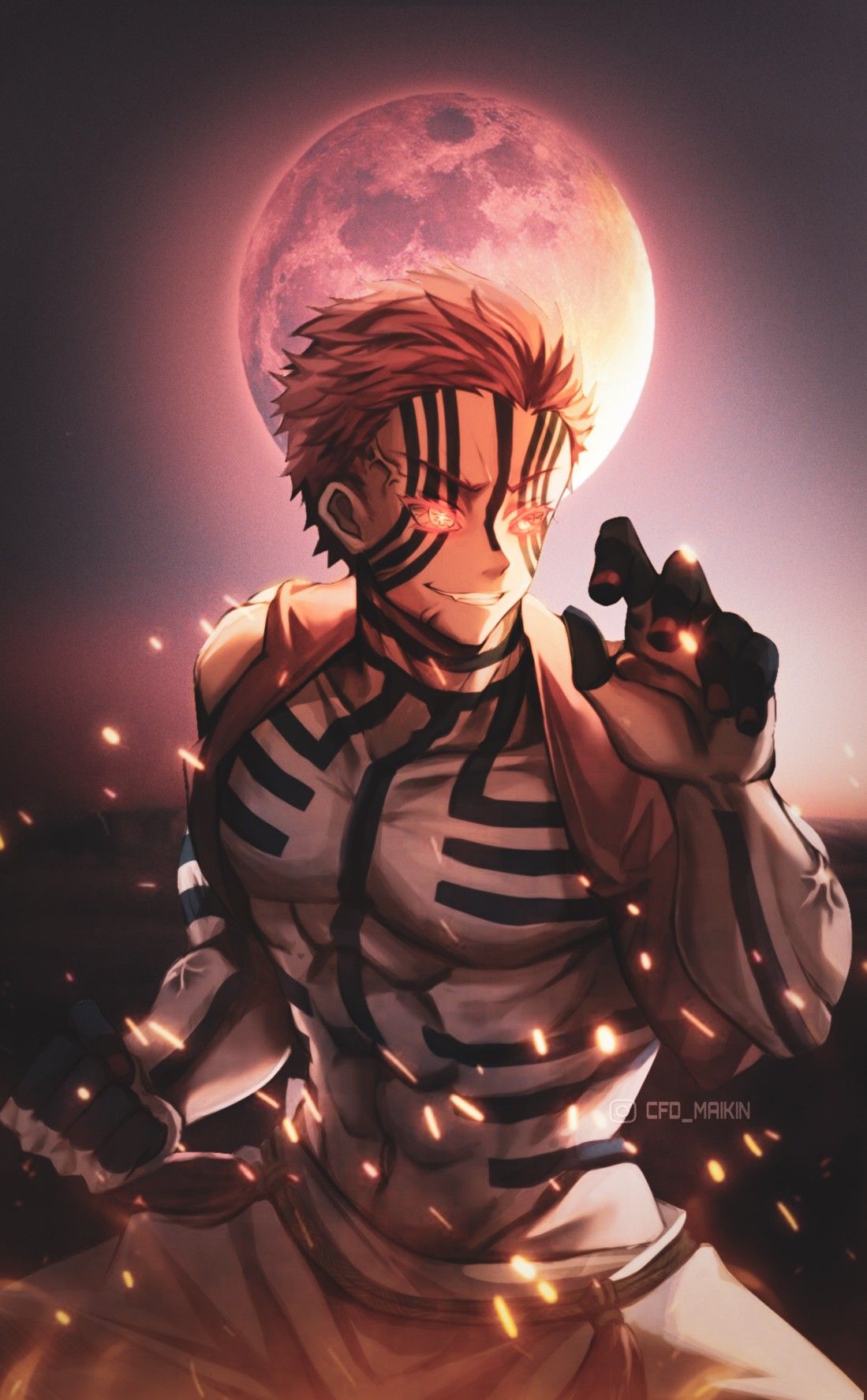 1099x1774  Akaza 4k iPhone обои - пещера обоев