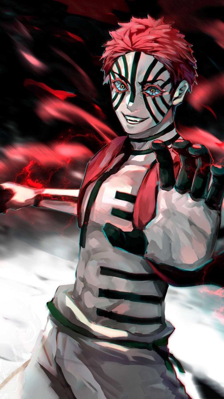 736x1308  Akaza Demon Slayer обои - ixpap | Убийца, демон, аниме