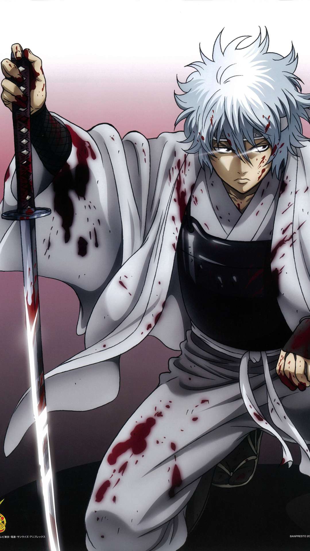 1080x1920  5+ обои Sakata Gintoki для iPhone и Android от Robert Tate