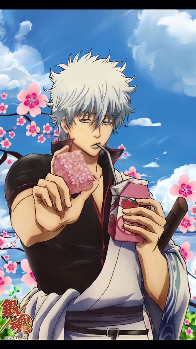676x1200  Gintoki обои | Самурайский аниме, аниме, милые аниме ребята