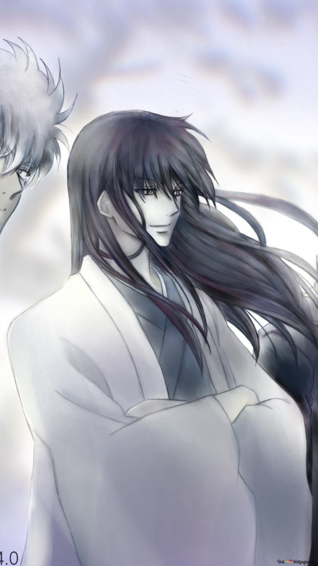 1080x1920  Gintama - Gintoki Sakata, Katsura Kotarou \ U0026 Takasugi Shinsuke 2k обои скачать