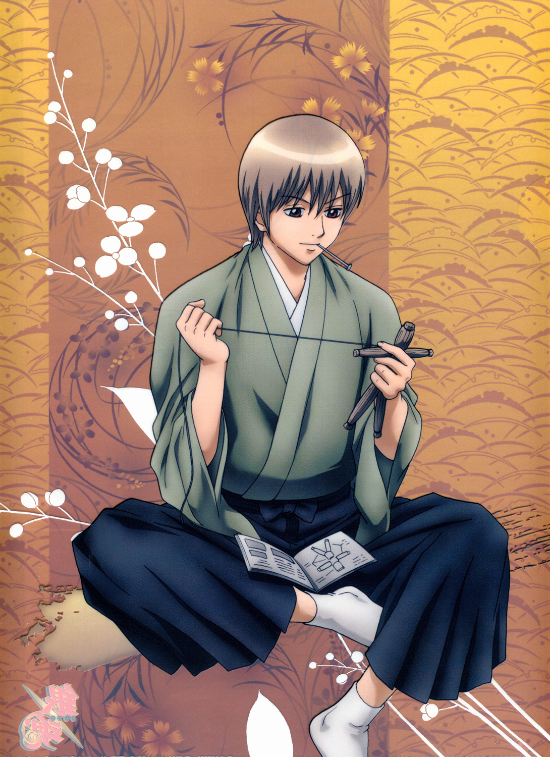 1090x1500  Sougo Okita - галерея обоев и сканирования - Minitokyo