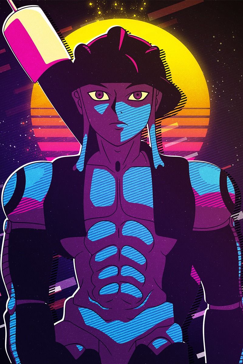 800x1199  Meruem 'плакат к 80Sretro | DISPLATE | Охотник аниме, Охотник Х Хантер, Охотник