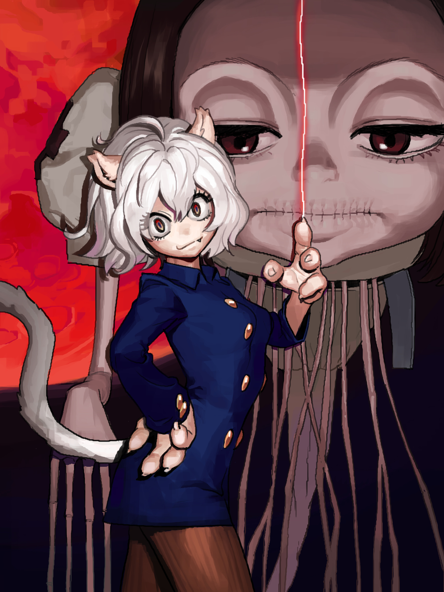 1500x2000  Neferpitou, обои - Zerochan Anime Image Board Mobile