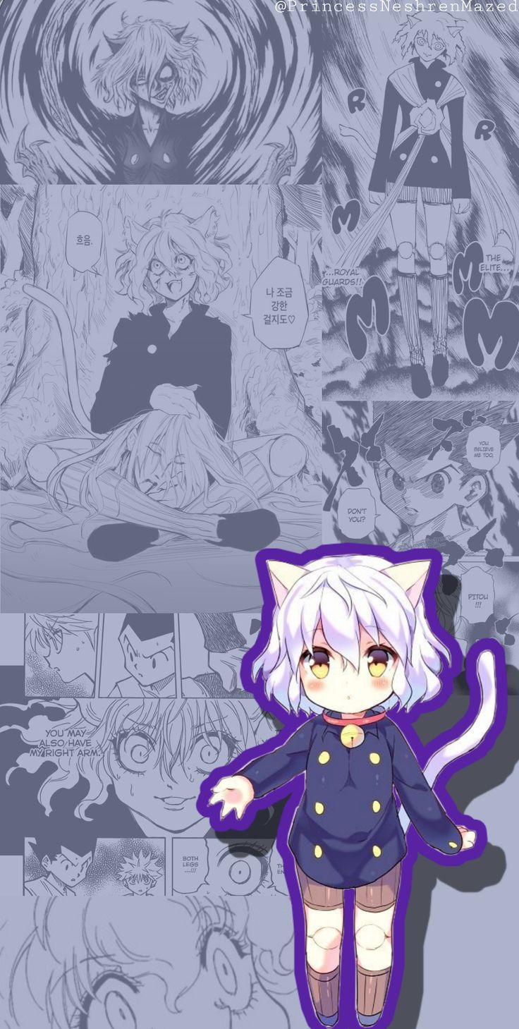 736x1459  Neferpitou милые обои | Верна