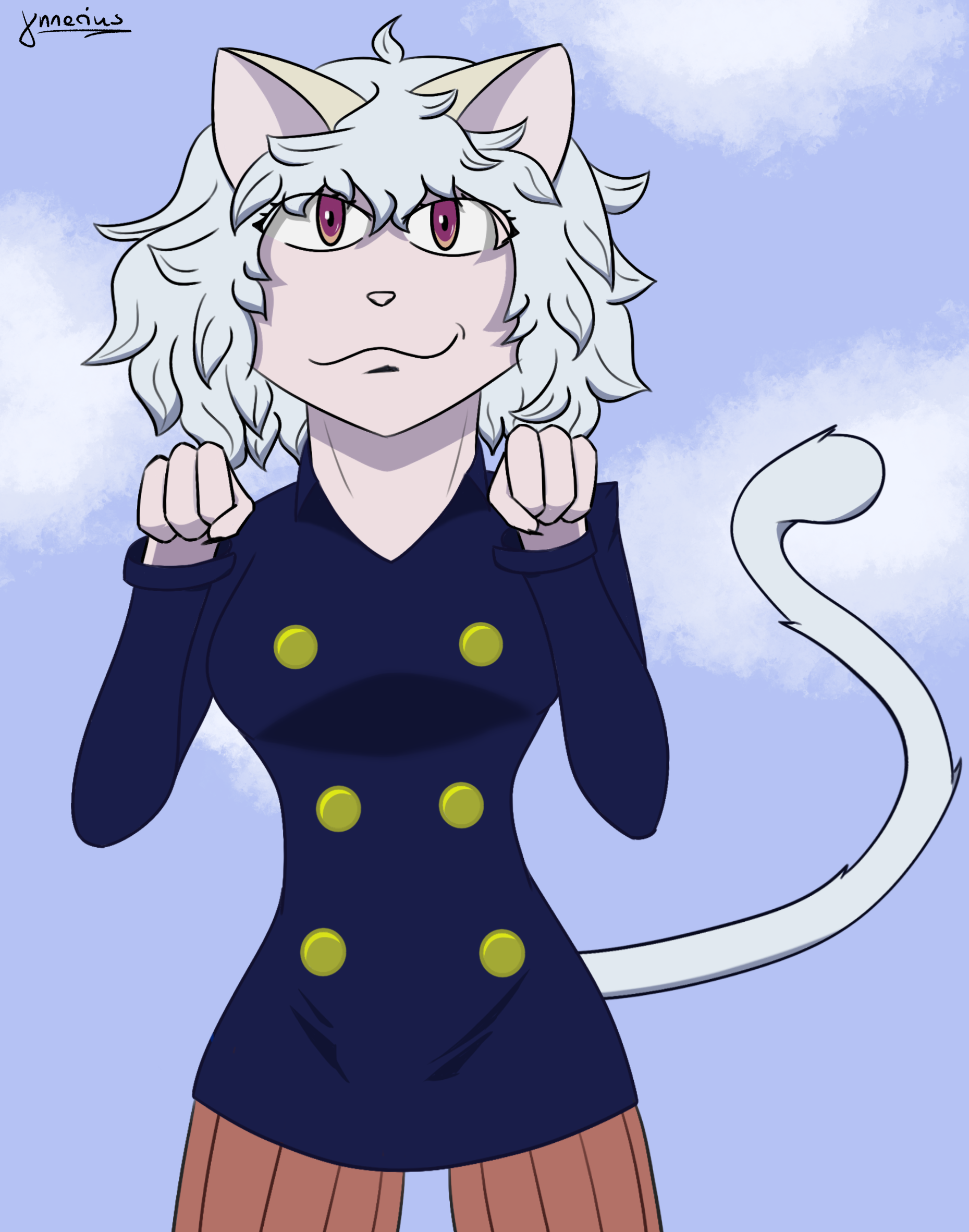 1859x2363  Neferpitou от ynnerius - сродство мех [dot] net