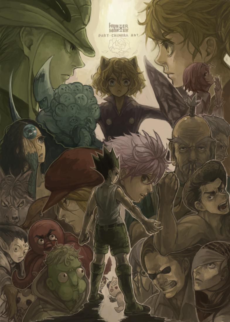 785x1100  Охотник Х Хантер Неферпиту обои - пещера обоев