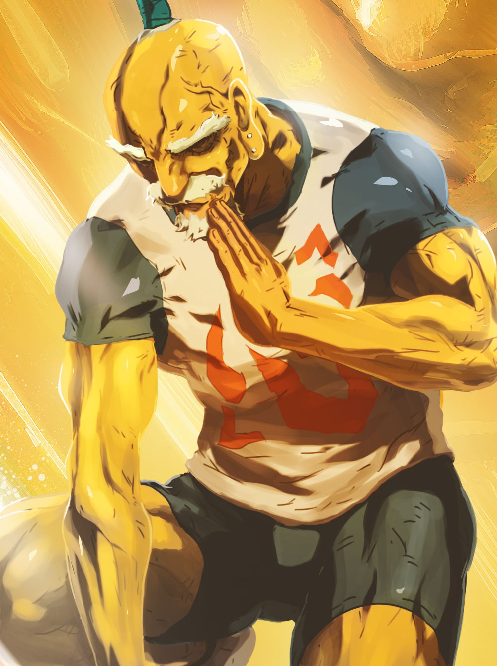 1000x1338  Netero на Behance