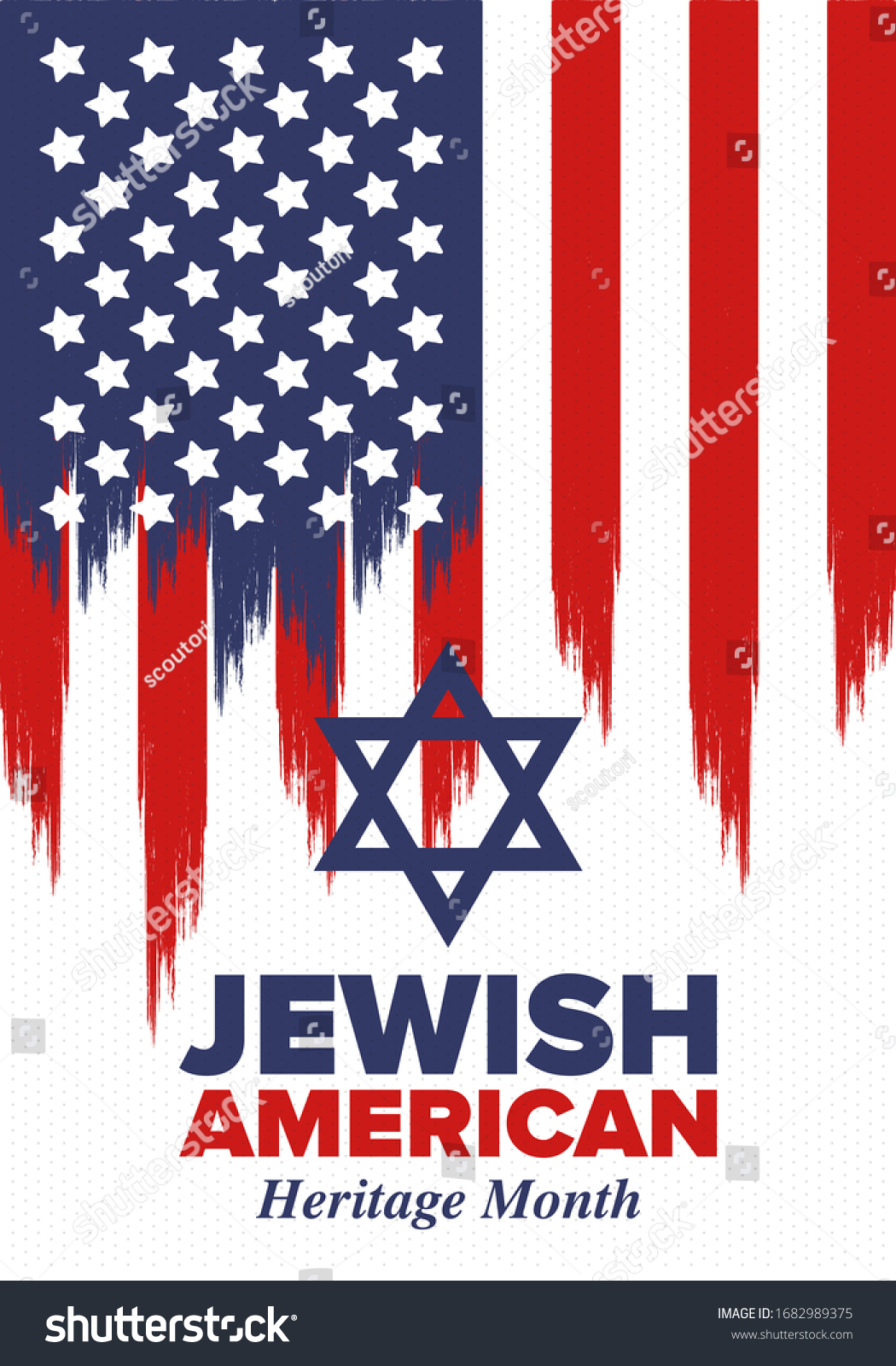 1050x1600  Месяц еврейского американского наследия праздновал ежегодный вектор акций (без роялти) 1682989375 | Shutterstock