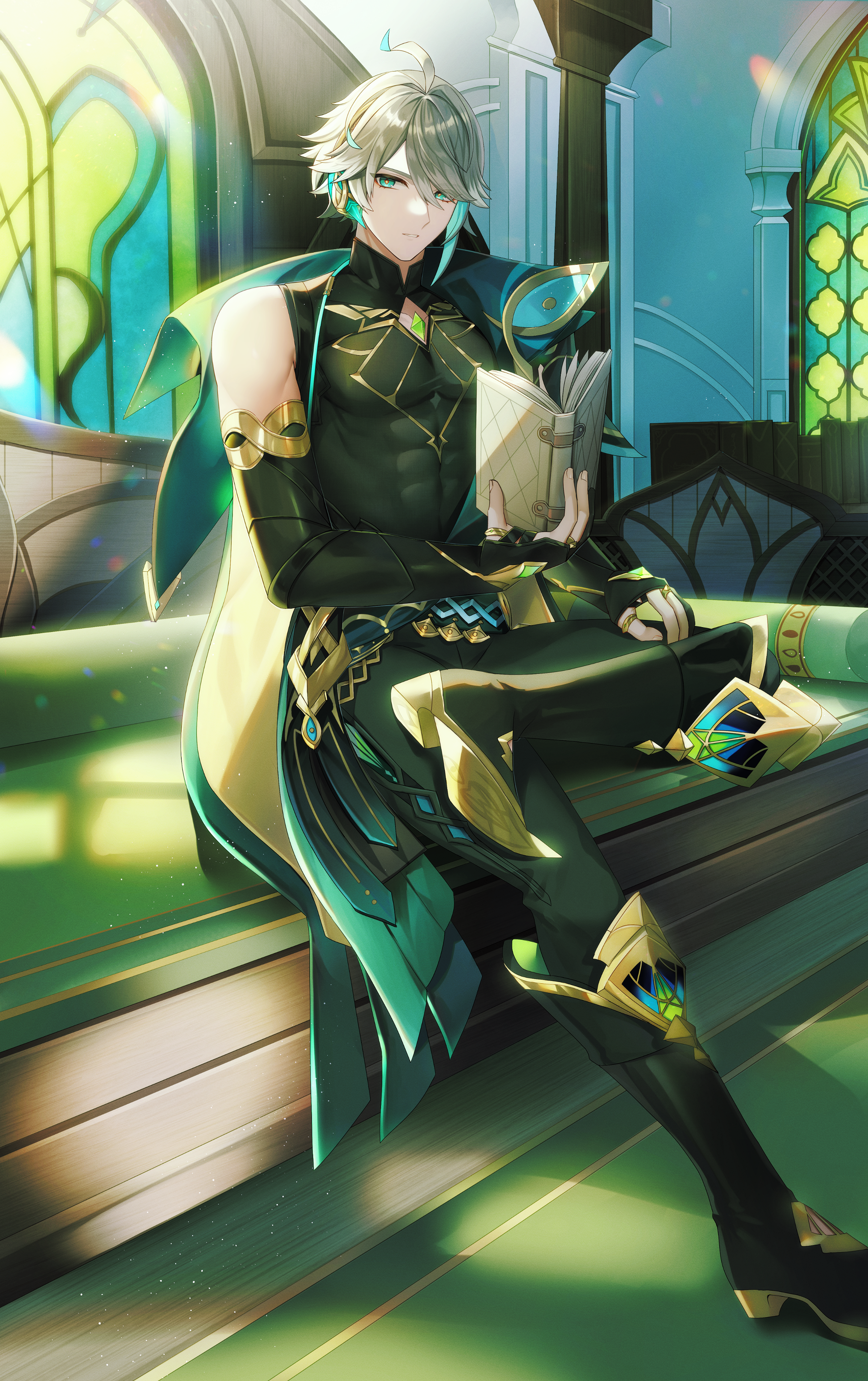 2298x3656  Alhaitham - Genshin Impact | Страница 3 из 13 - Zerochan Anime Image Board Mobile