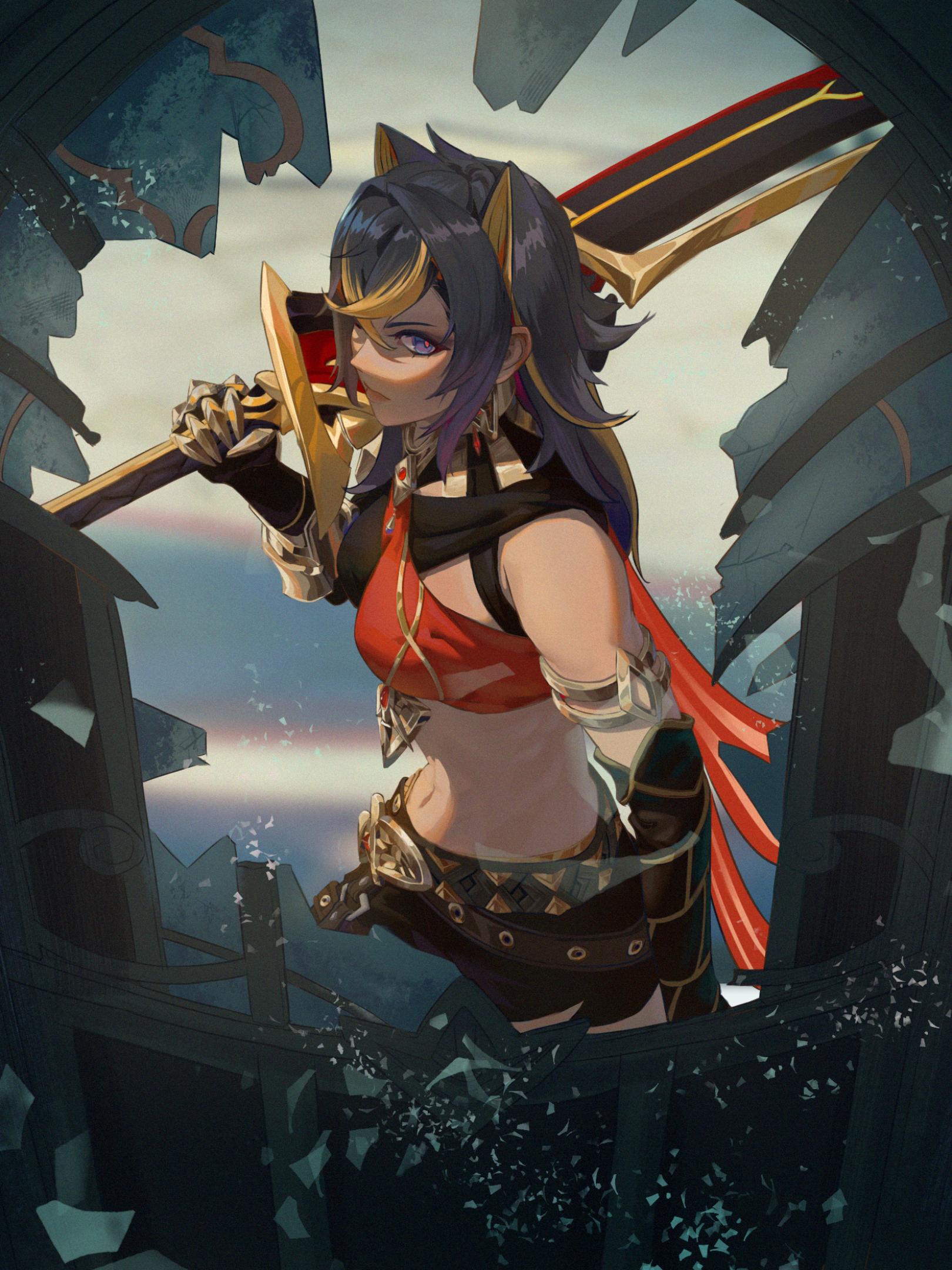 1620x2160  Dehya - Genshin Impact - Мобильная пропасть