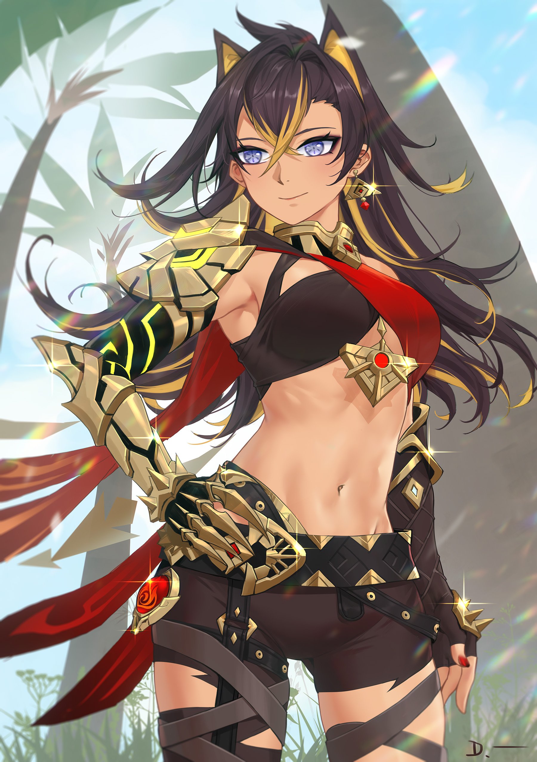 1800x2554  Dehya обои - пещера обоев