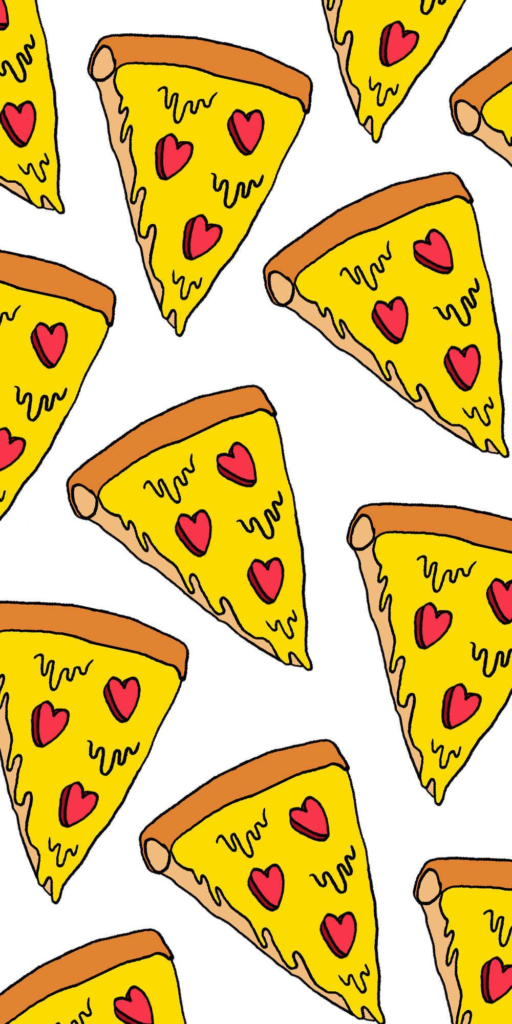 1000x2000  Choose #pizza always. #Casetify #iPhone # Art #Design #Illustration | Iphone wallpaper Trippy wallpaper Красивые обои для телефона