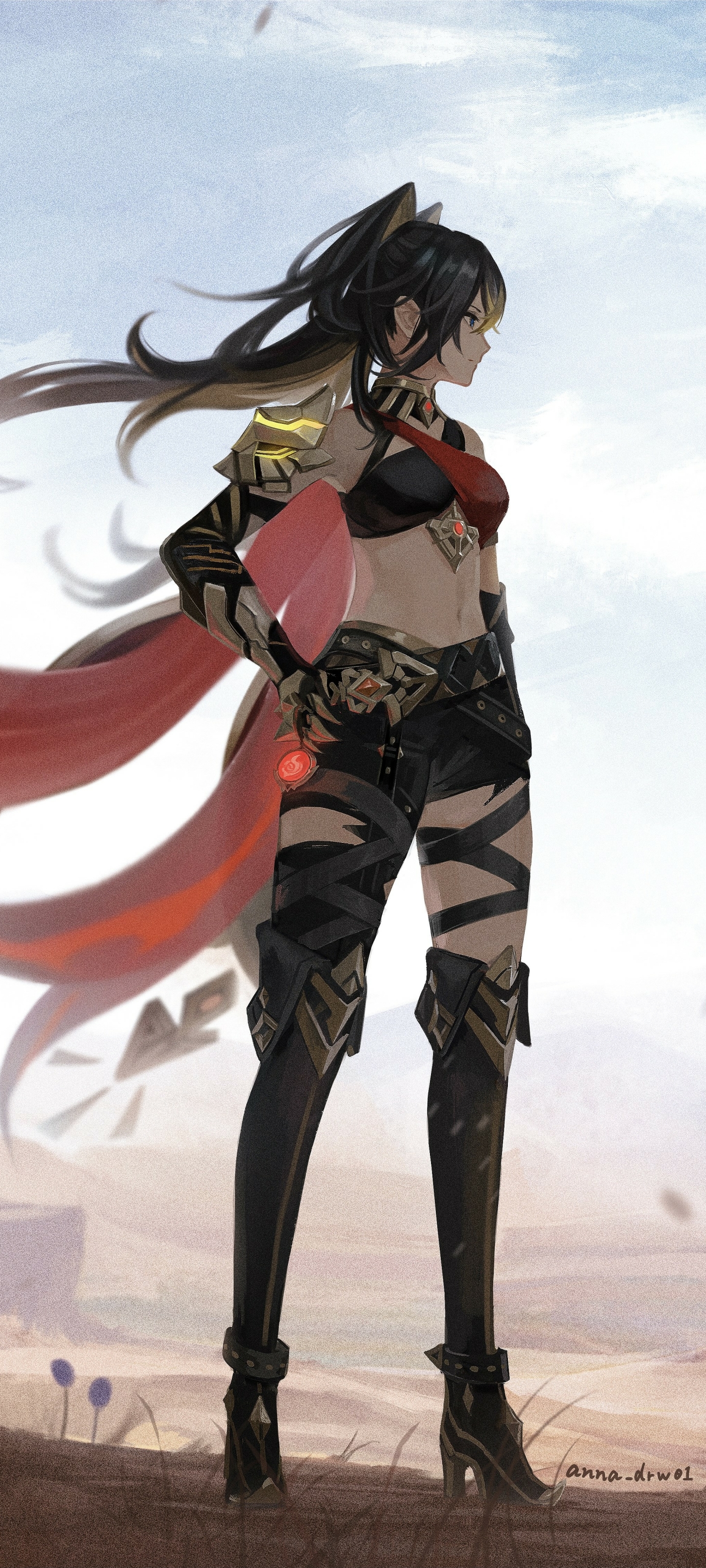 1440x3200  Dehya - воздействие genshin アナ - мобильная пропасть