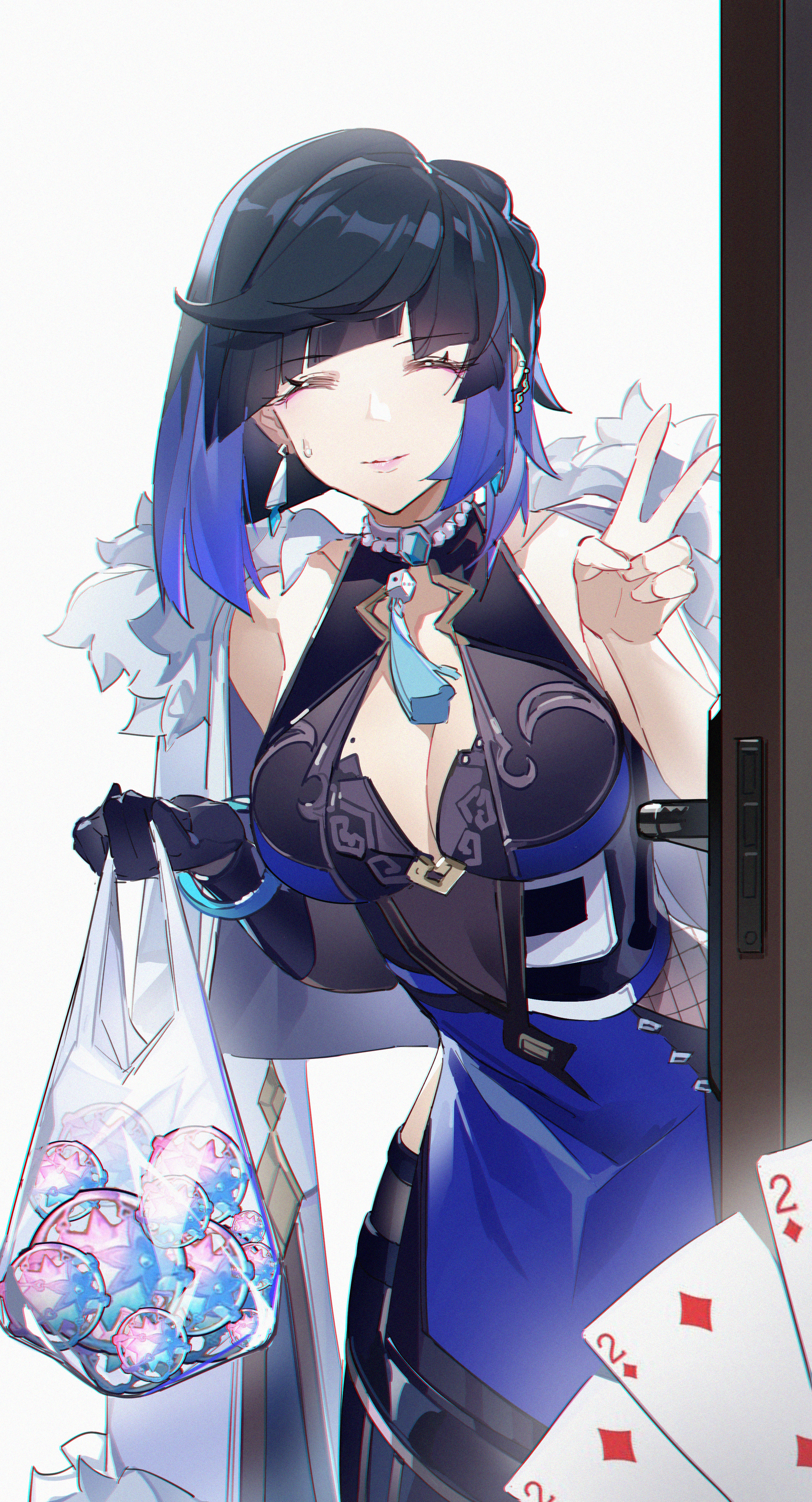 2480x4584  Helan genshin обои - пещера обоев