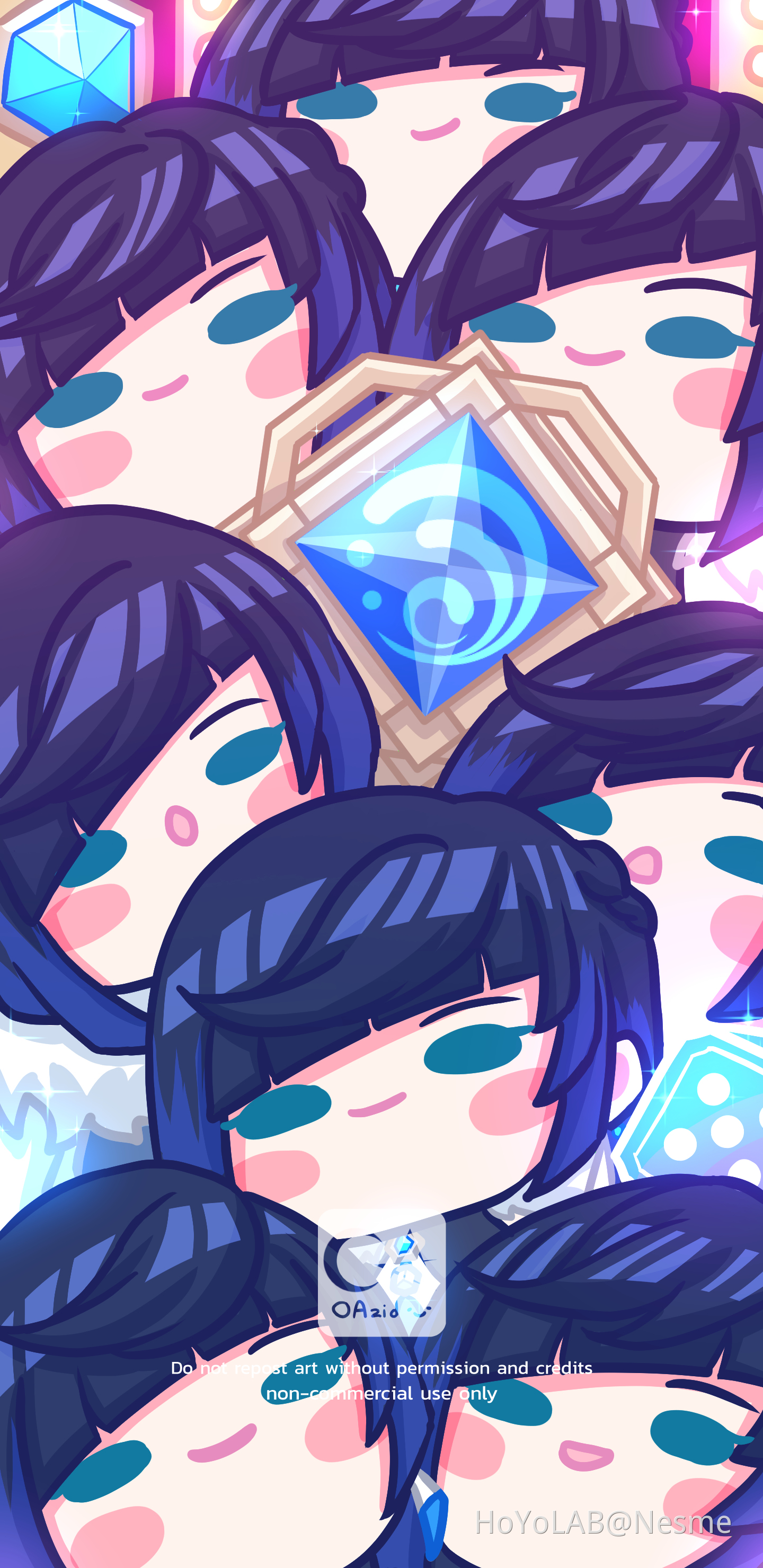 1440x2960  Обои - Йелан Геншин воздействие | Хойолаб