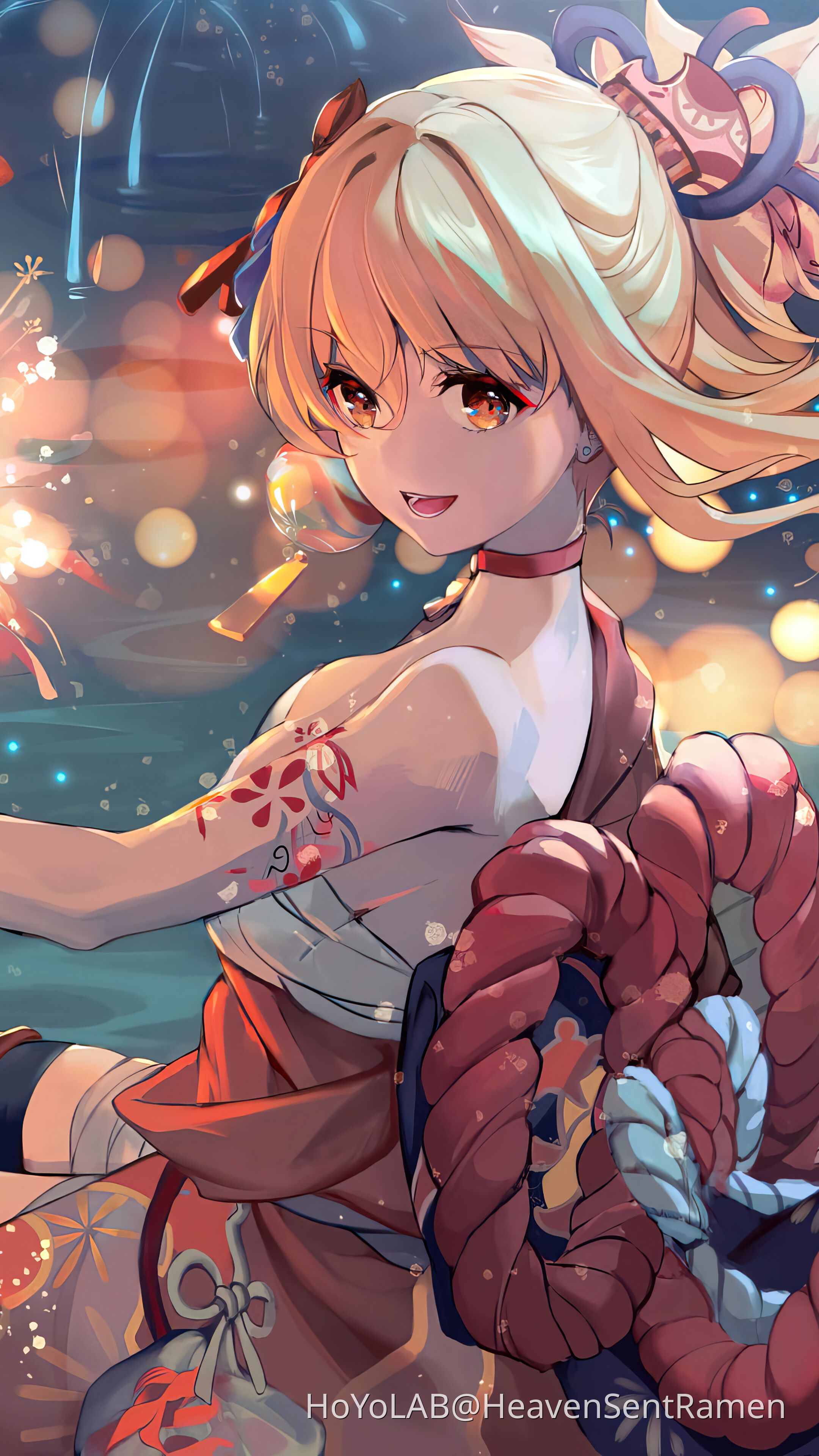 2160x3840  Yoimiya обои! Genshin Impact | Хойолаб