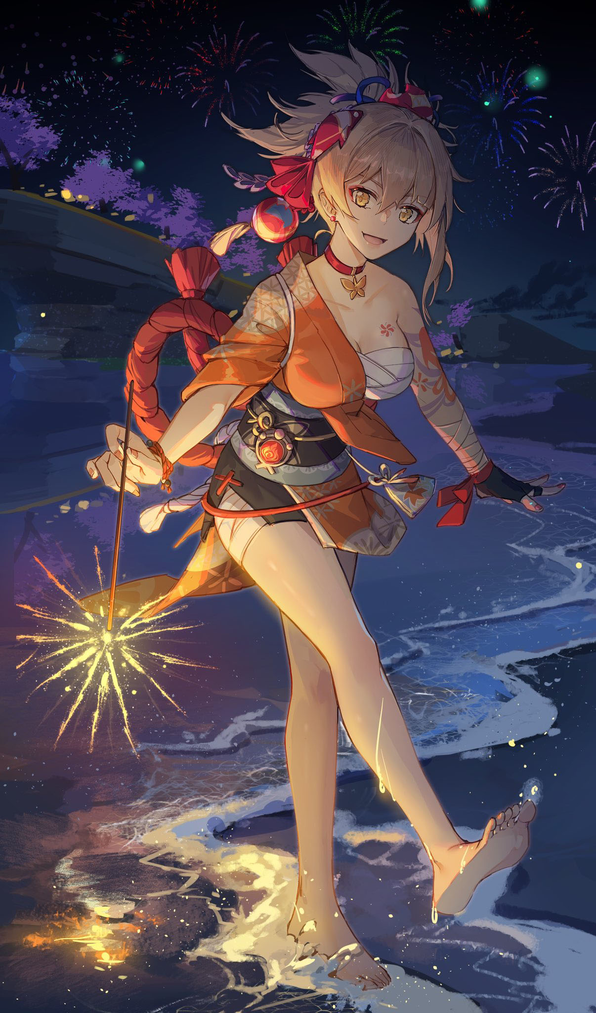 1206x2048  Yoimiya: профиль, стратегия \ u0026 Руководство по уровню Воздействие Геншина