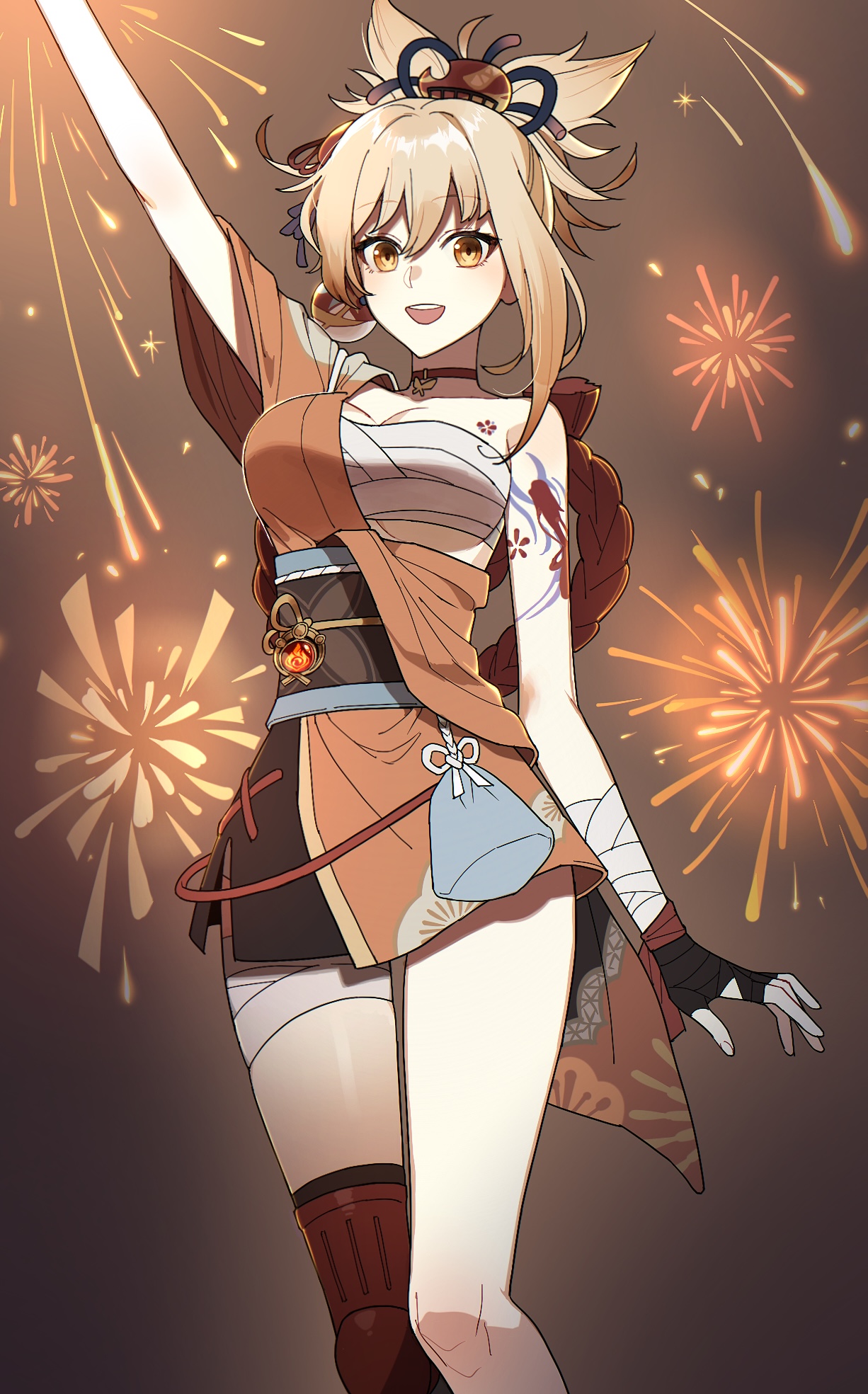 1226x1969  Обои: Аниме девушки, удар Геншина, Йомия Геншин Эффект, длинные волосы, блондинка, соло, произведения искусства, цифровое искусство, фанат 1226x1969 - Героинеглс2020 - 2154025 - HD обои - Wallhere