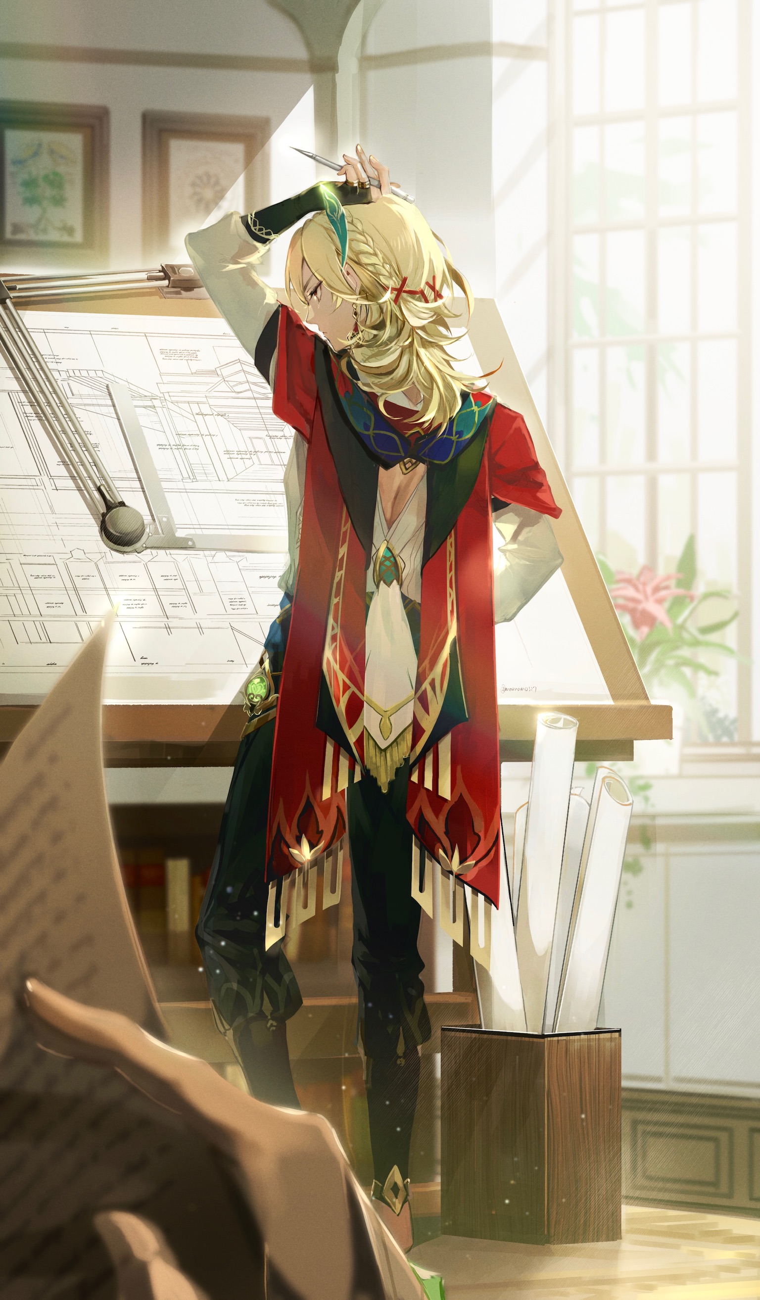 1536x2627  Каве - Genshin Impact - Zerochan Anime Image Board Mobile